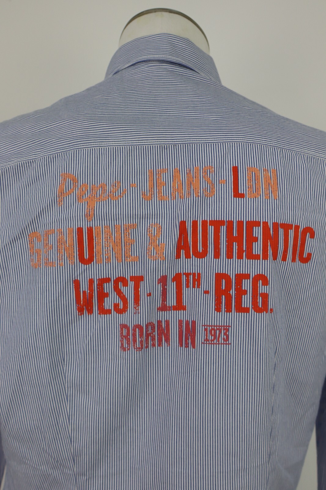 PEPE JEANS CAMICIA UOMO COTONE TG M  MAN CASUAL VINTAGE SHIRT COTONE