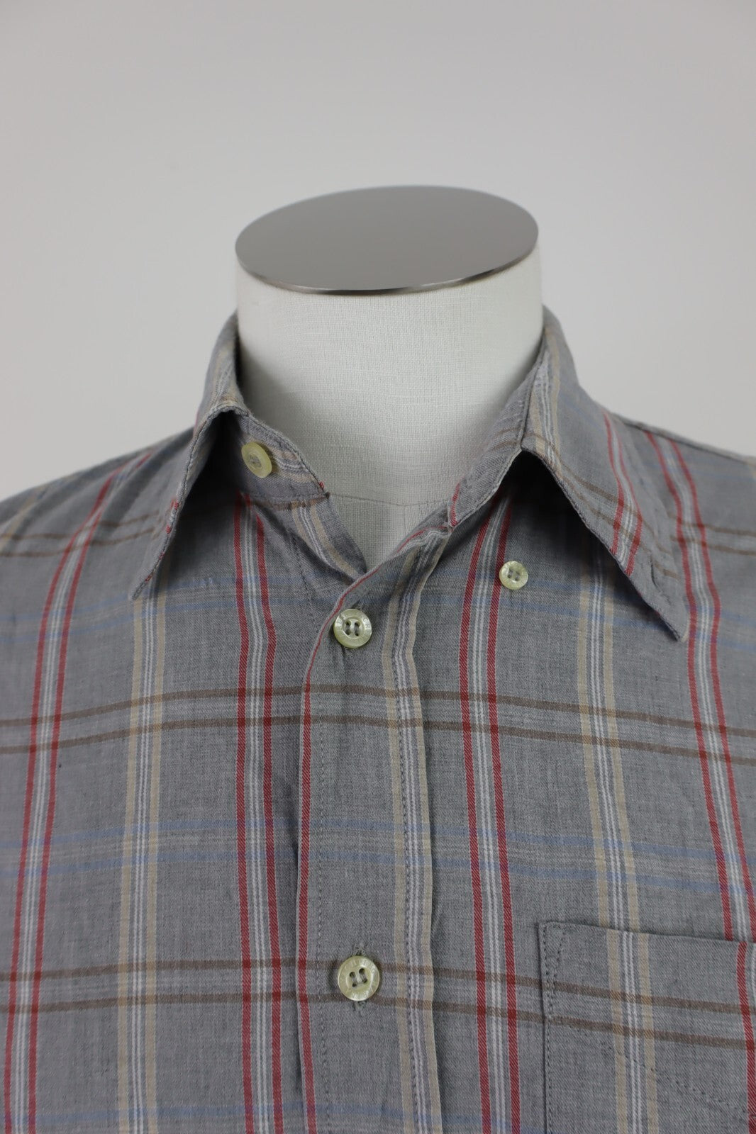 MARINA YACHTING CAMICIA UOMO COTONE TG. 40 MAN CASUAL VINTAGE COTTON SHIRT