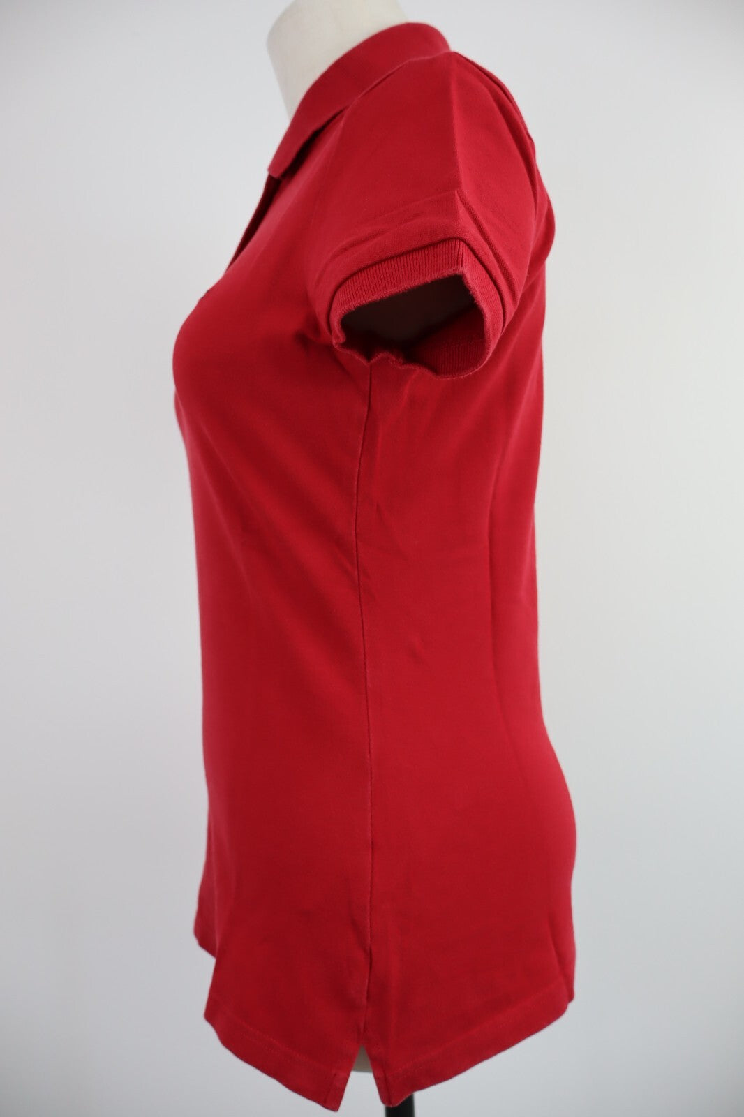 TOMMY HILFIGER POLO MAGLIA DONNA COTONE TG. S WOMAN SHIRT CASUAL VINTAGE