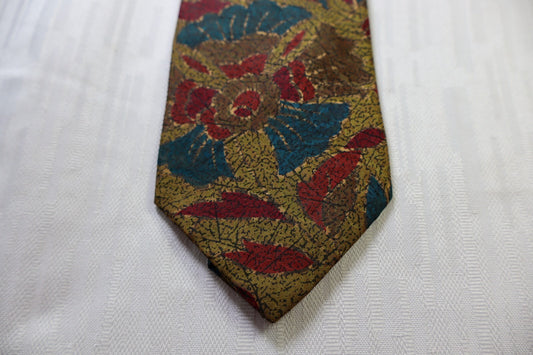 HUBERT MILANO 100% SILK TIE SETA CRAVATTA NECKTIE MADE IN ITALY CLASSIC