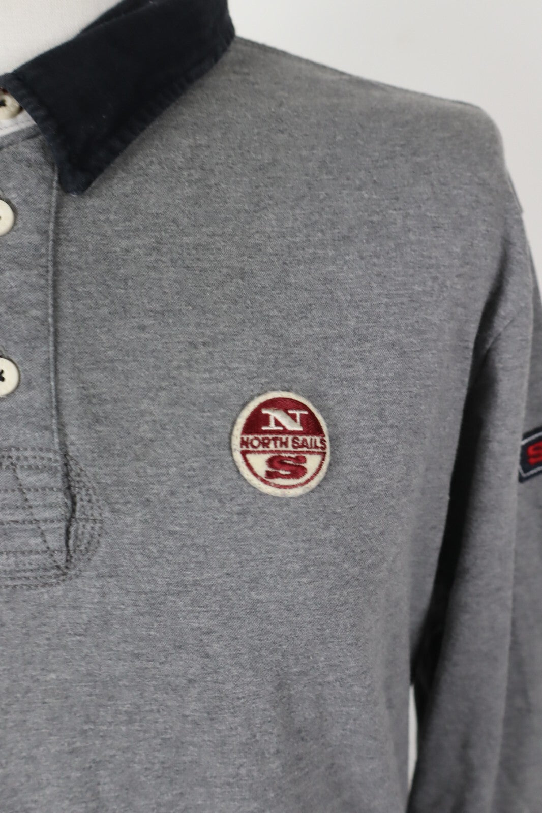 NORTH SAILS POLO MAGLIA UOMO COTONE TG. XL MAN COTTON SHIRT CASUAL VINTAGE