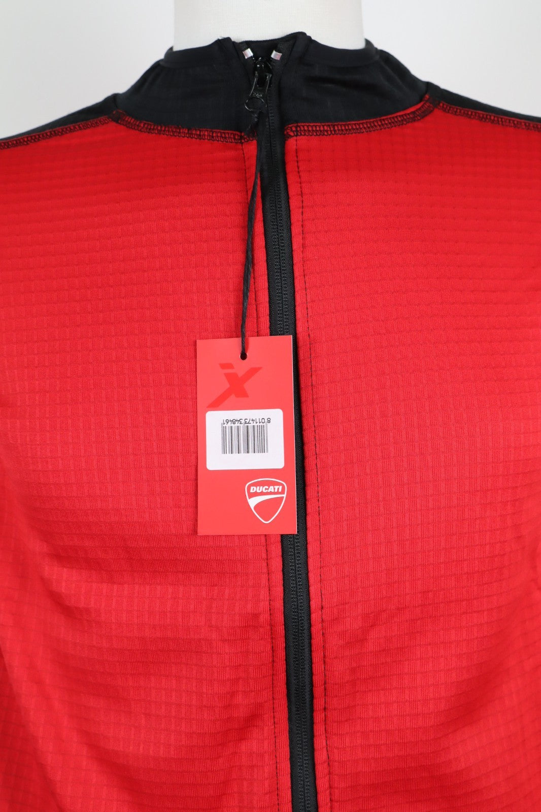 DUCATI UOMO Tg XL MAN SPORT CASUAL VINTAGE COTONE GILET GIUBBINO JACKET WITH TAG