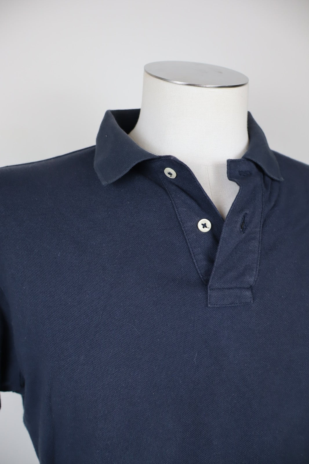 RALPH LAUREN MAGLIA POLO UOMO COTONE TG L MAN COTTON T-SHIRT CASUAL VINTAGE LOGO