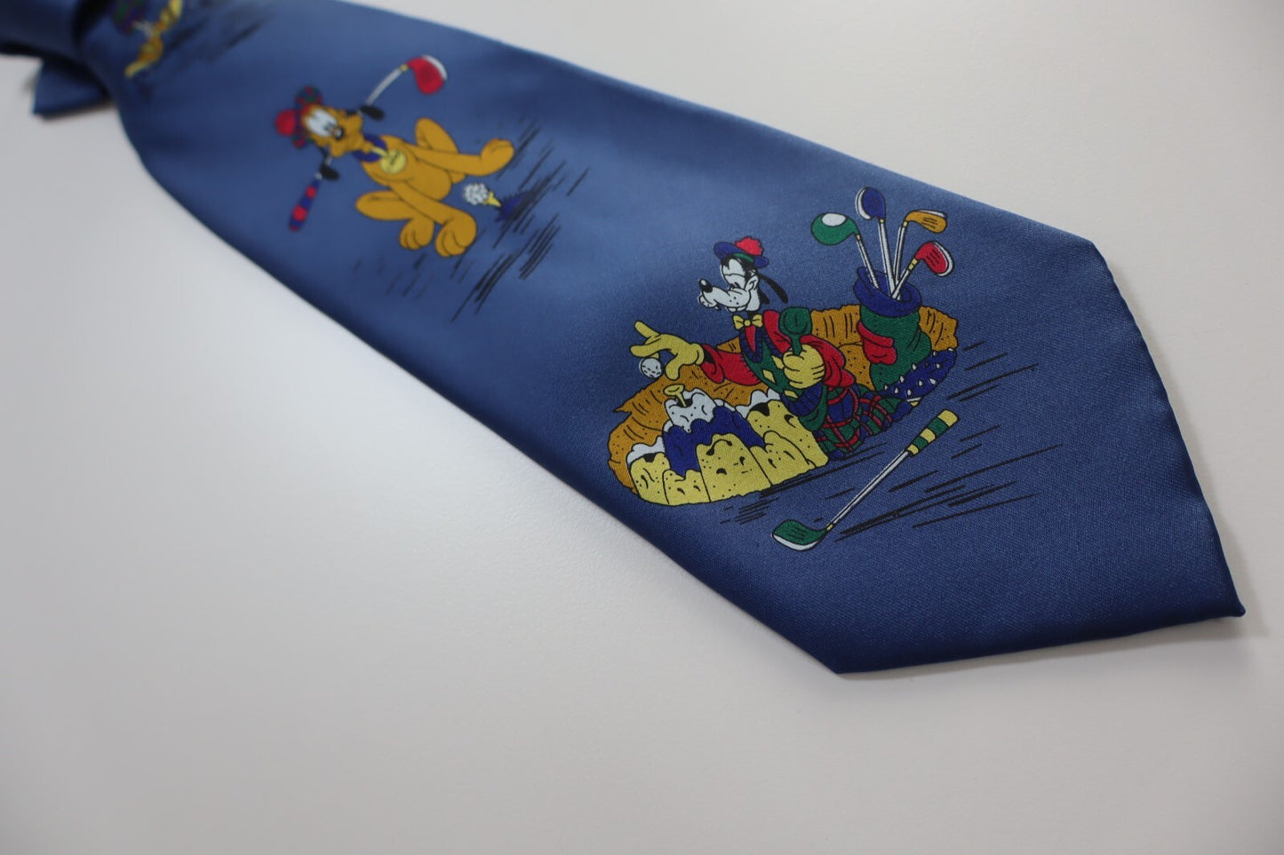 WALT DISNEY ISIDE 100% SILK TIE SETA CRAVATTA NECKTIE MADE IN ITALY CLASSIC