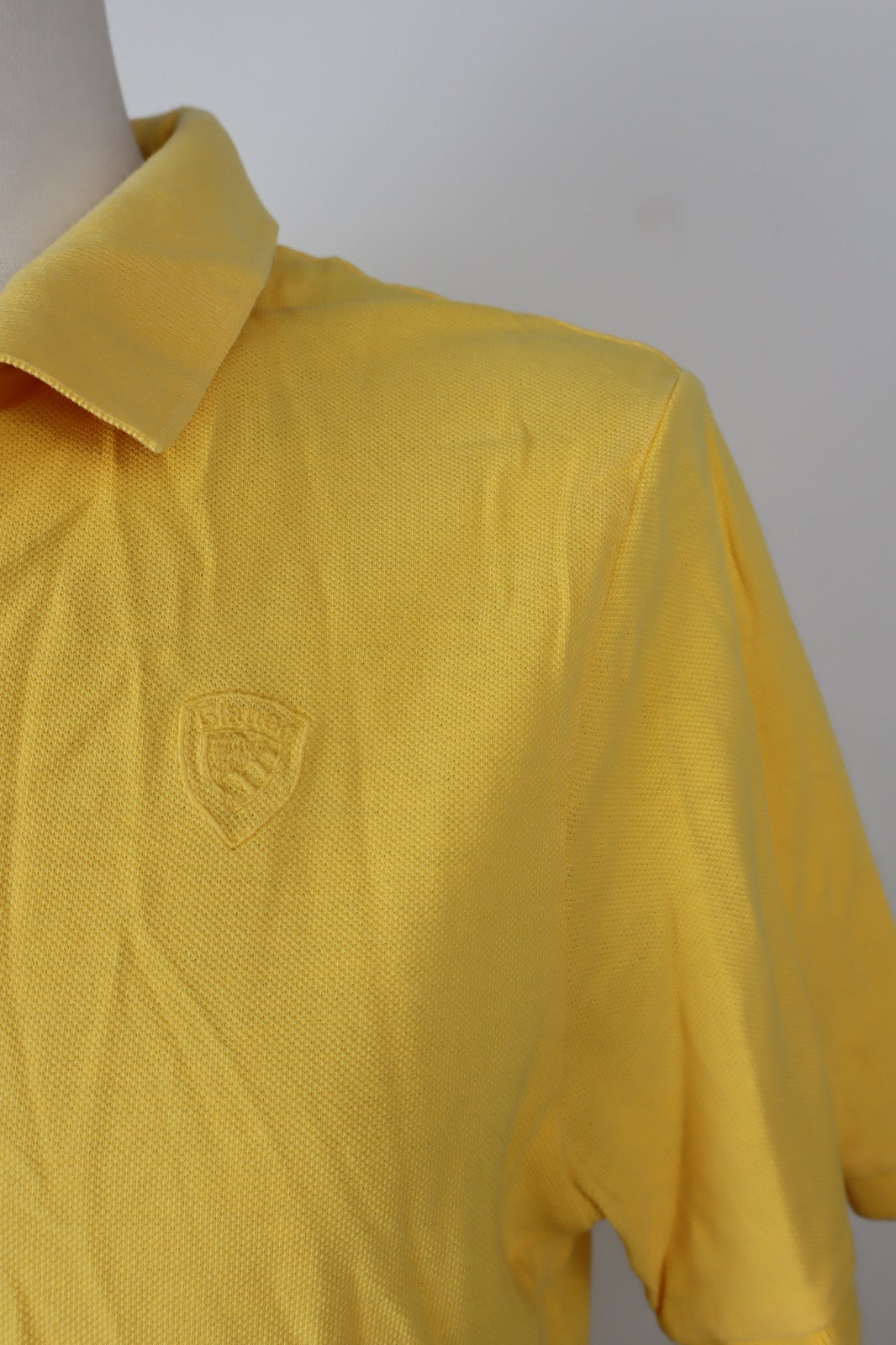 BLAUER USA POLO MAGLIA UOMO COTONE TG M MAN COTTON T-SHIRT CASUAL VINTAGE LOGO