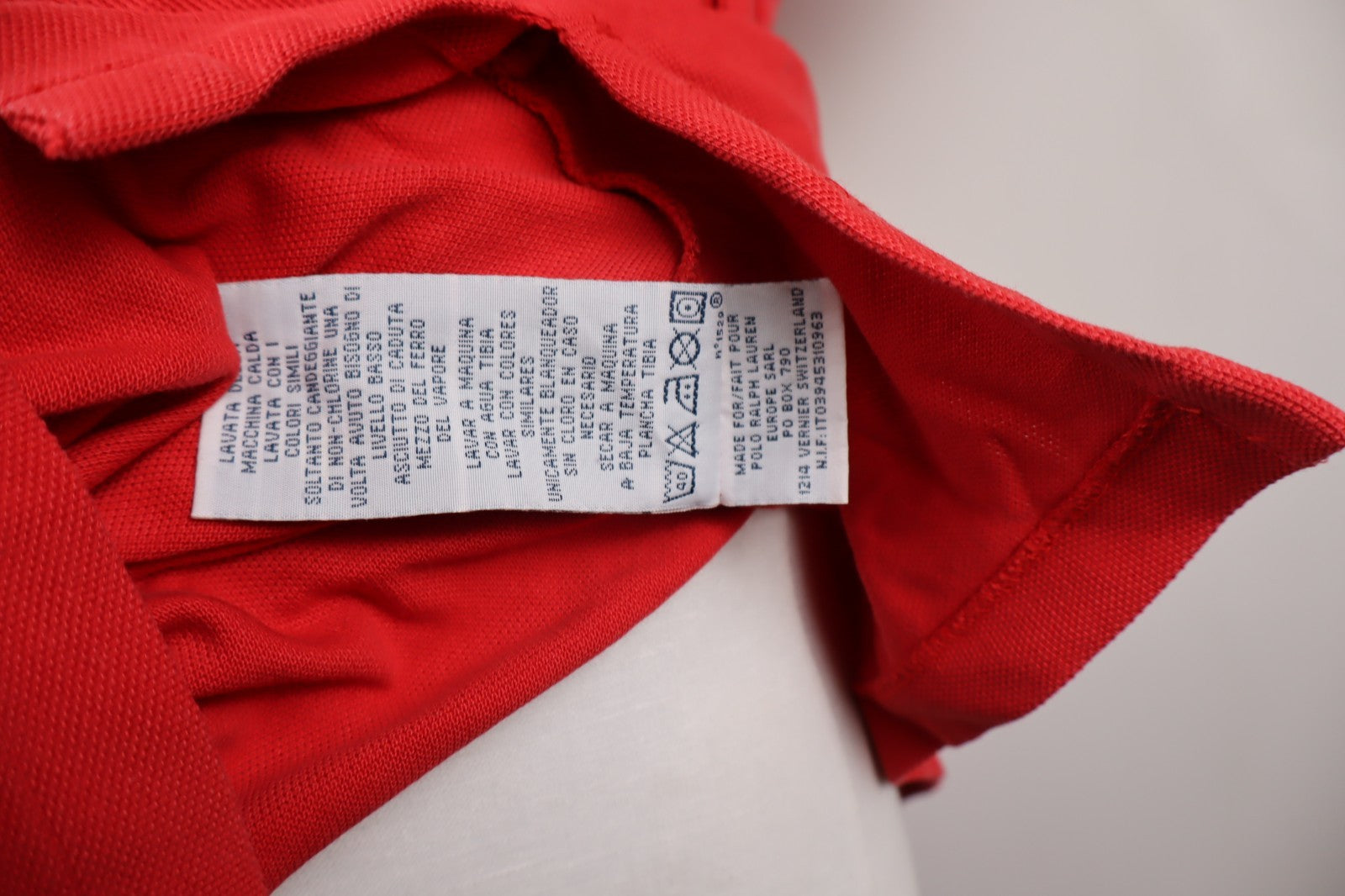 RALPH LAUREN MAGLIA POLO UOMO COTONE TG XL MAN COTTON SHIRT CASUAL VINTAGE LOGO