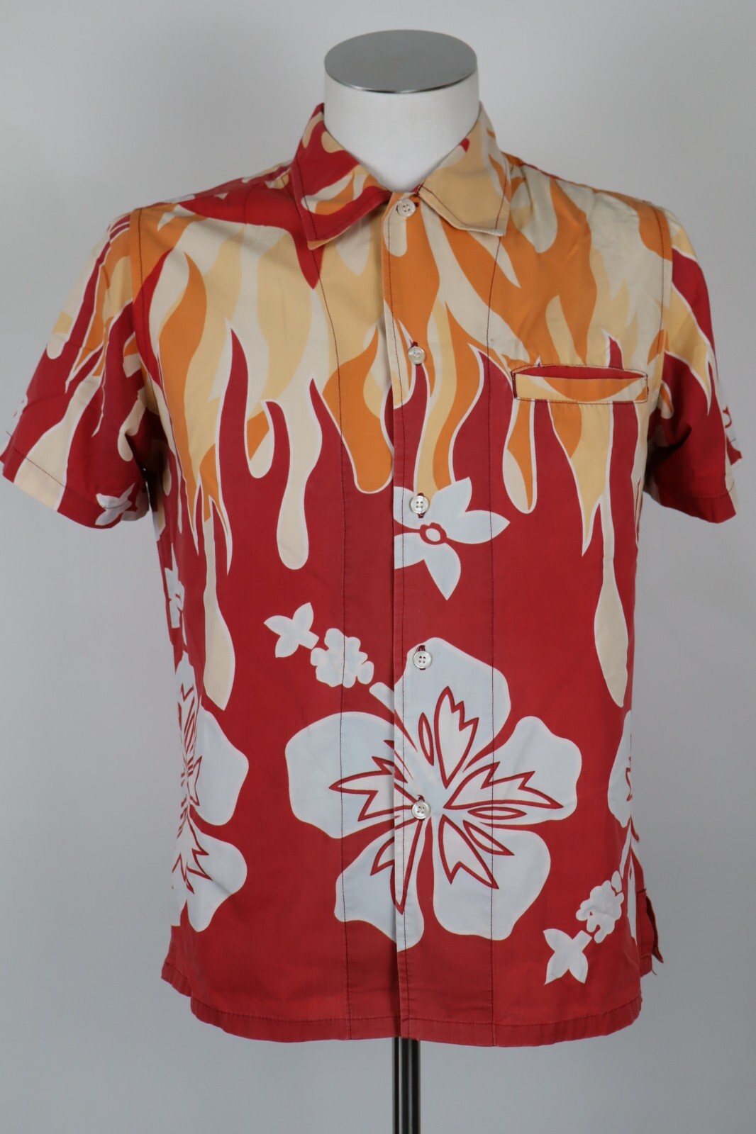 RIFLE PROGRESSIVE CAMICIA UOMO TG. S MAN CASUAL VINTAGE SHIRT COTONE COTTON