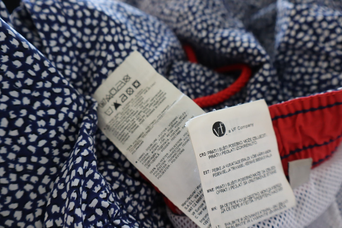 NAPAPIJRI COSTUME PANTALONCINO MARE UOMO TG L MEN SWIMSUIT VINTAGE CASUAL