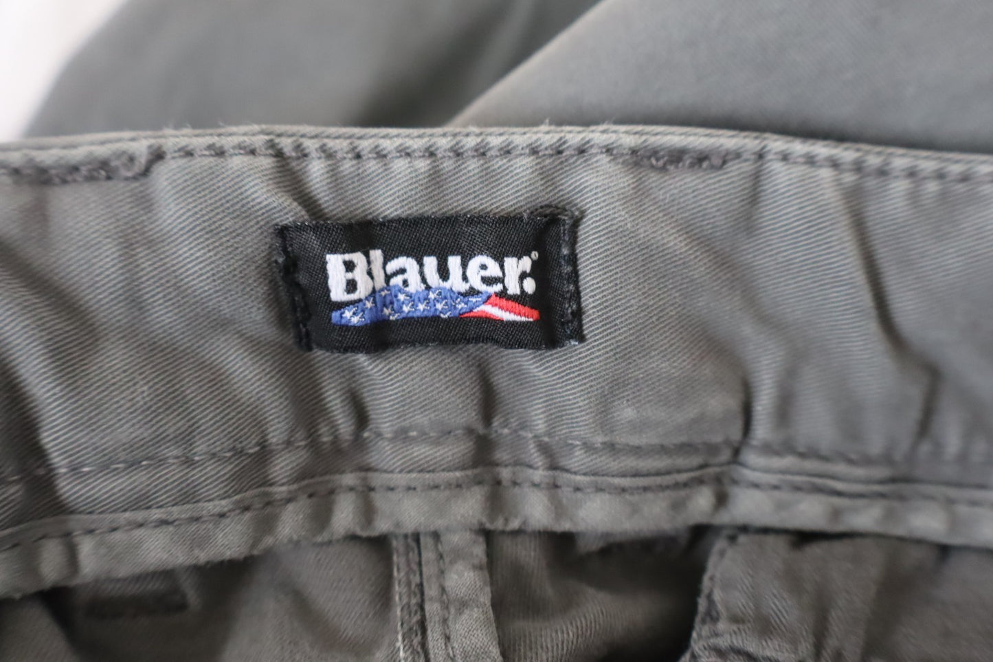 BLAUER BERMUDA PANTALONE SHORTS UOMO TG 33 MAN VINTAGE CASUAL PANTS COTONE