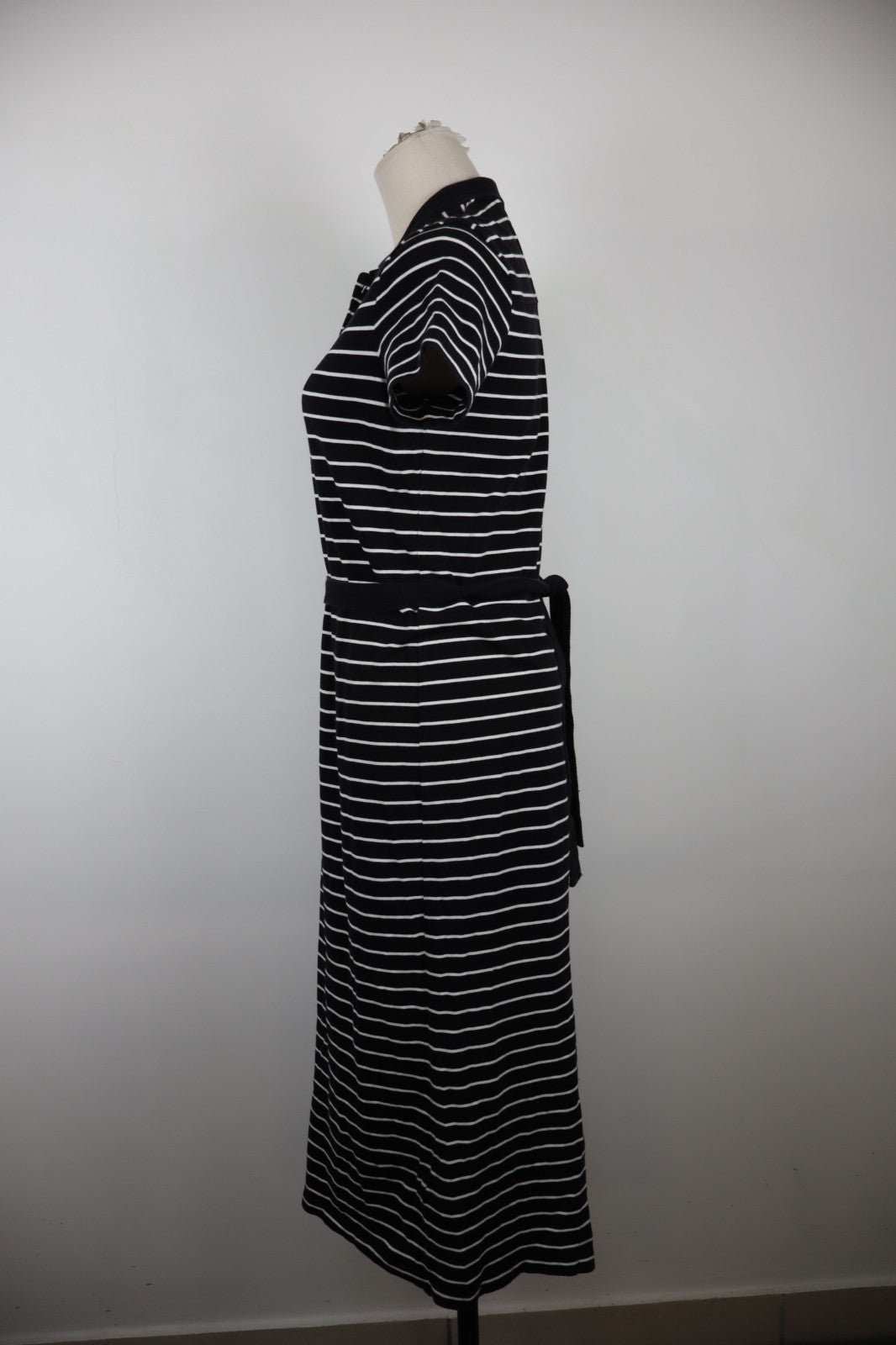 TOMMY HILFIGER VESTITO ABITO DONNA TG. S  WOMAN CASUAL VINTAGE DRESS A RIGHE