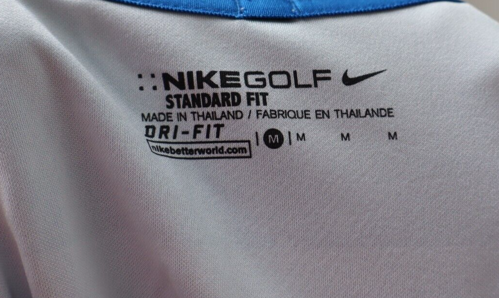 NIKE GOLF NIKOLAI REITER POLO MAGLIA T-SHIRT UOMO TG M VINTAGE SPORT