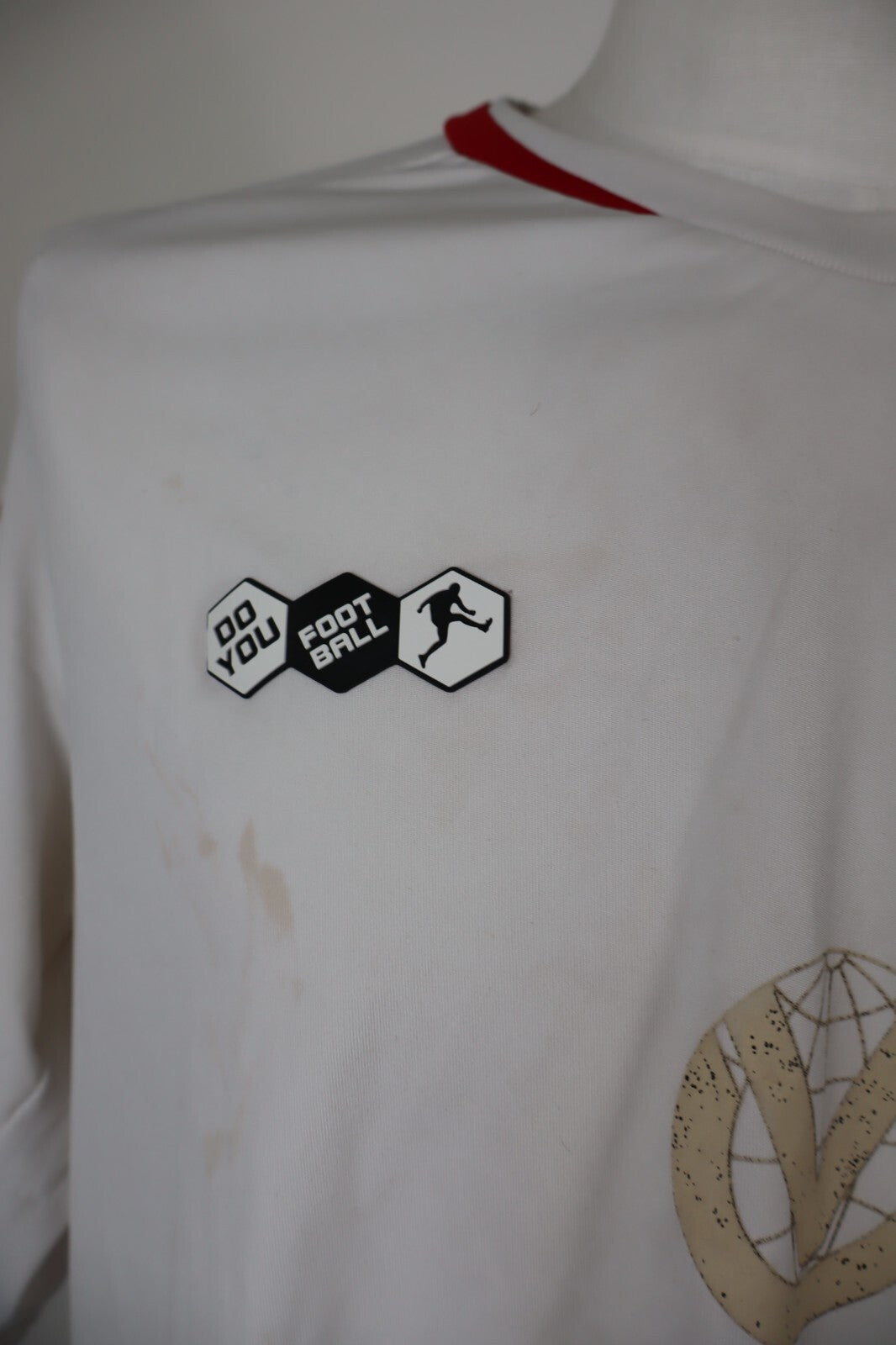 DO YOU FOOTBALL KAISERSLAUTERN MAGLIA CALCIO UOMO Tg L SOCCER JERSEY SPORT 09/10