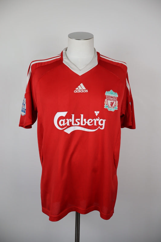 ADIDAS LIVERPOOL SKRIEL N 37 MAGLIA UOMO FOOTBALL TG. M SPORT T-SHIRT MAN 08/09