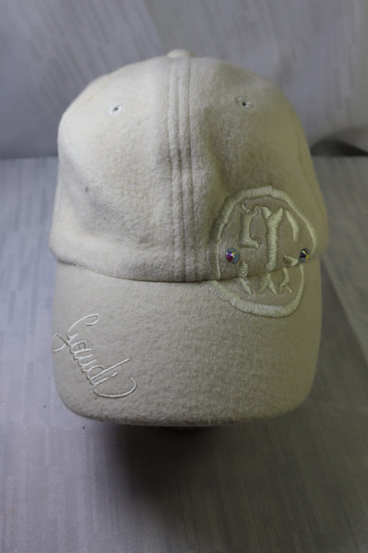 GAUDI' CAPPELLO TAGLIA UNICA BERRETTO HAT CAP SPORT DONNA CON MOLLA VINTAGE