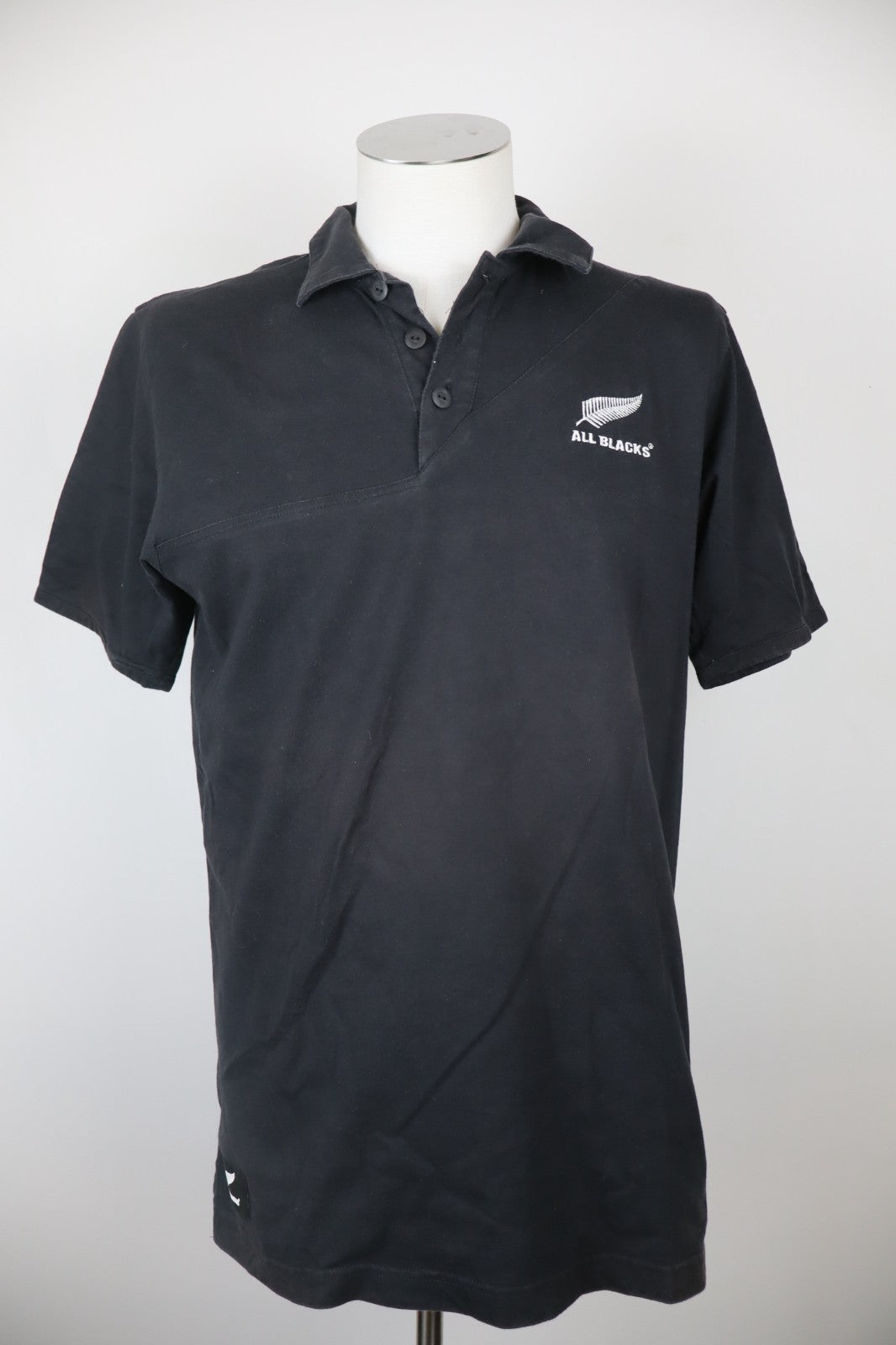 ADIDAS ALL BLACKS MAGLIA POLO UOMO M MAN T-SHIRT CASUAL VINTAGE COTONE COTTON