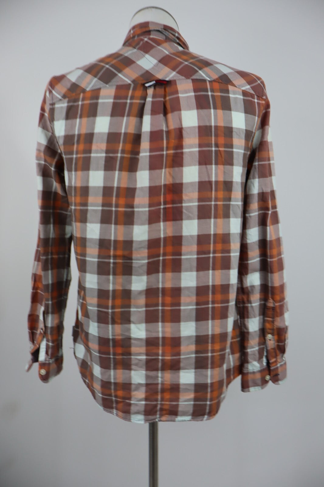 TOMMY HILFIGER CAMICIA UOMO COTONE TG. S MAN CASUAL VINTAGE COTTON SHIRT