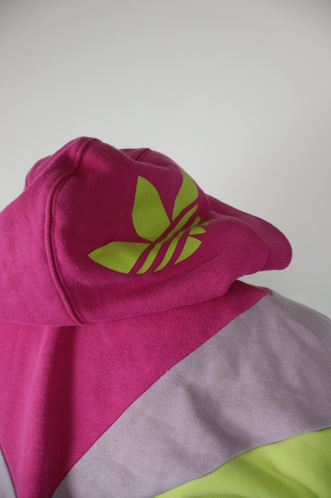 ADIDAS FELPA CAPPUCCIO E ZIP DONNA Tg 36 WOMEN CASUAL VINTAGE SPORT SWEATSHIRT