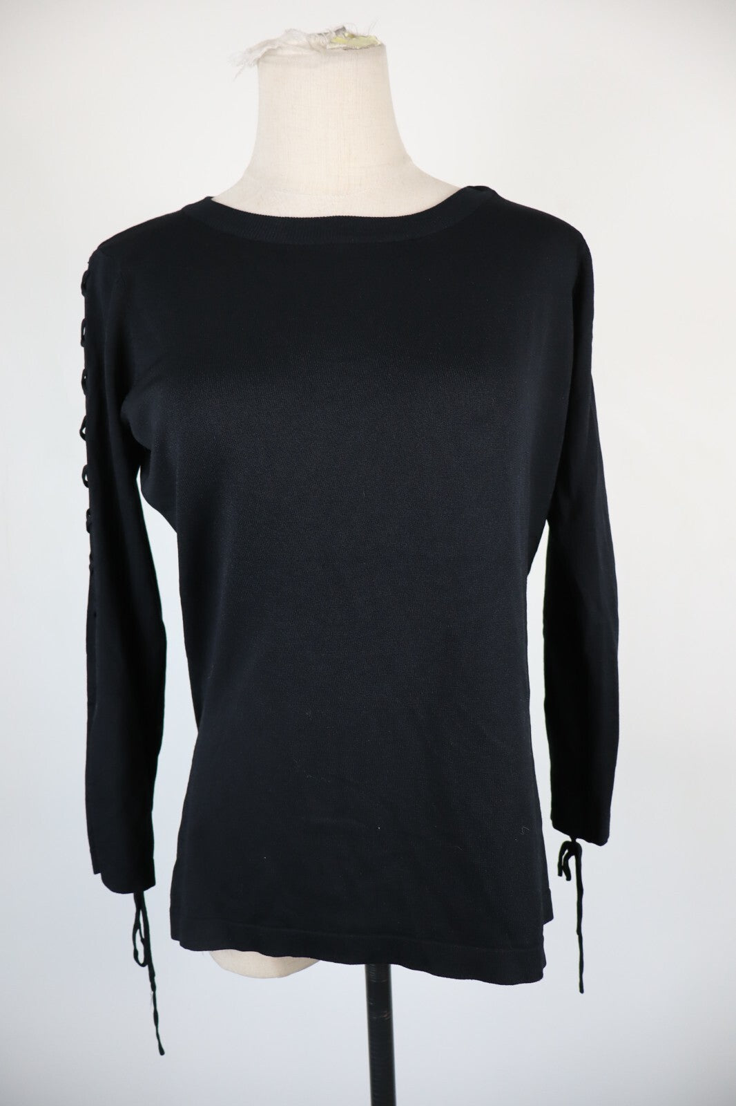 LUISA SPAGNOLI MAGLIONE MAGLIA COTONE DONNA TG L WOMAN SWEATER CASUAL VINTAGE