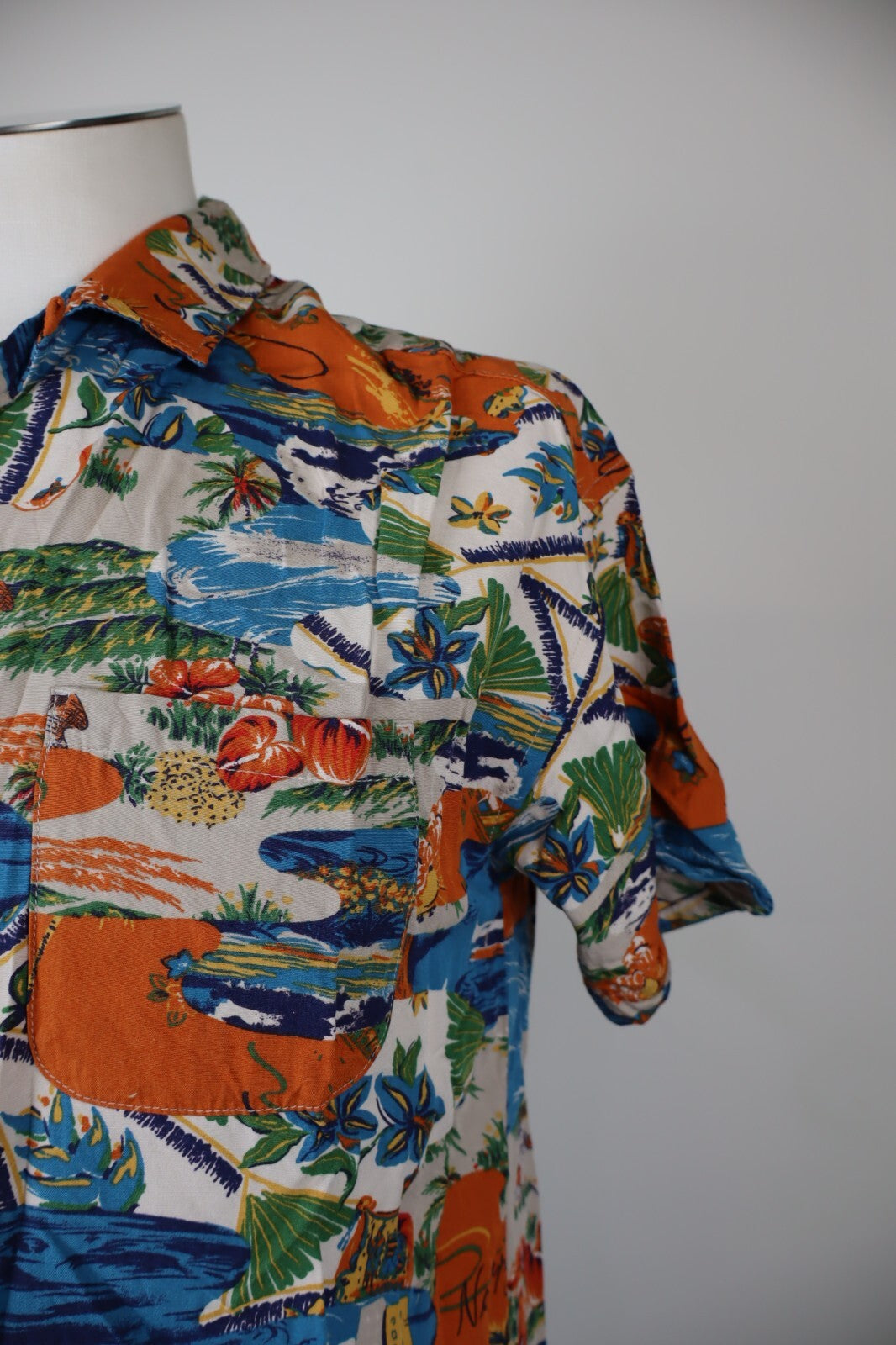 NAPAPIJRI CAMICIA SHIRT UOMO Tg S MAN VINTAGE CASUAL FANTASIA FANTASY