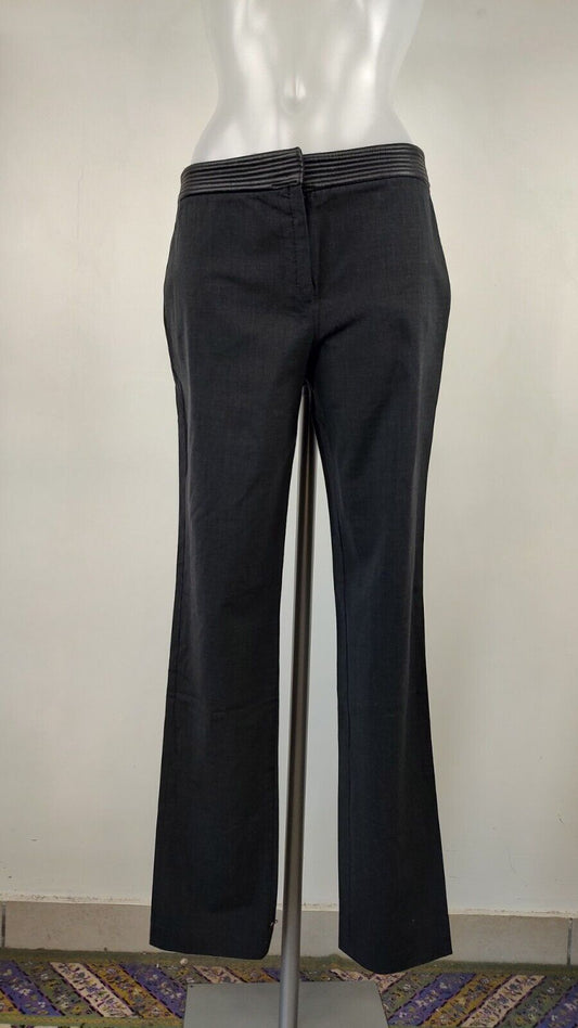 BLU MARINE PANTALONE CASUAL DONNA TG 42 WOMAN VINTAGE PANTS LANA
