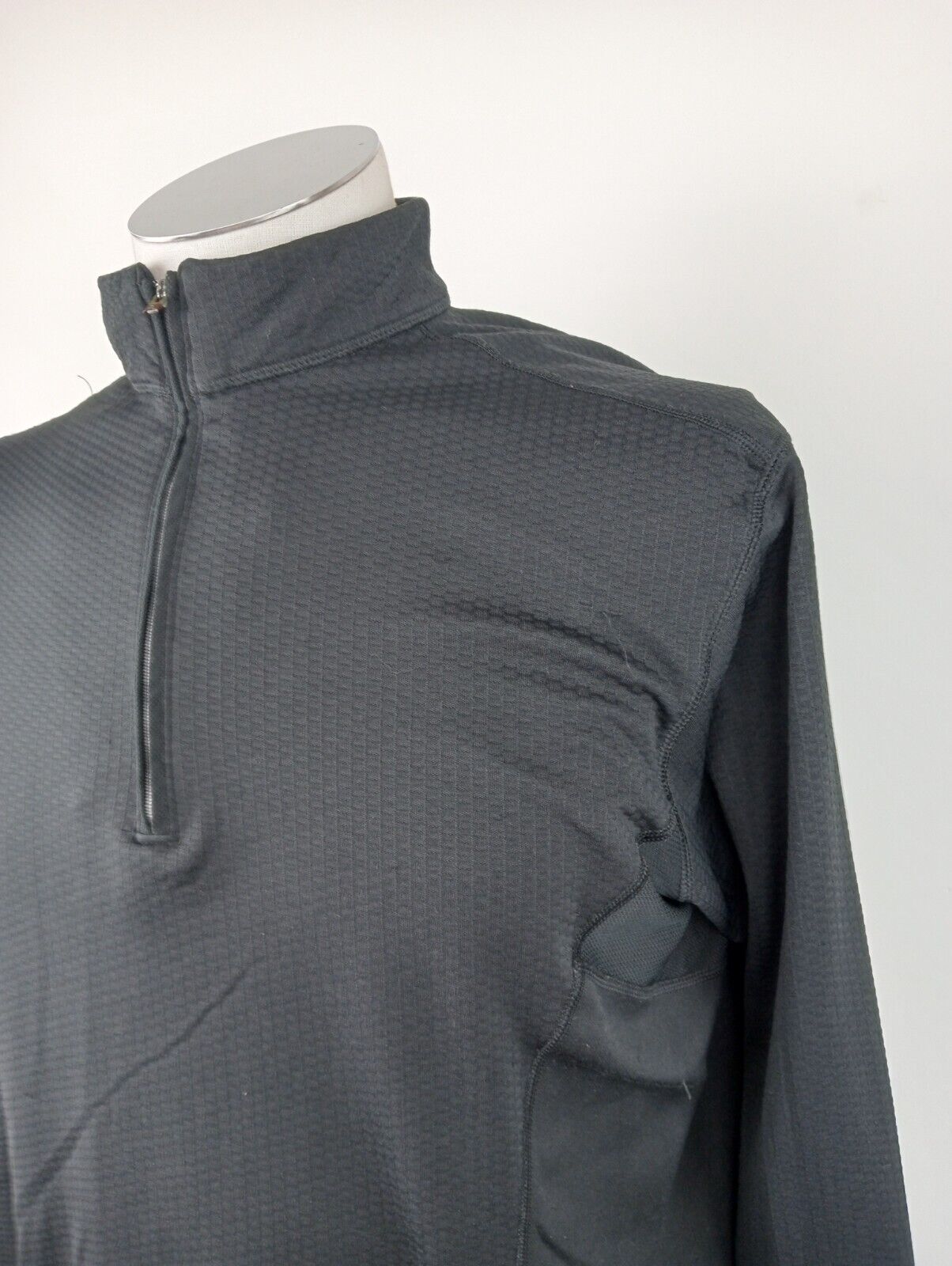 COLUMBIA TITANIUM  T-SHIRT MAGLIA CON ZIP UOMO MAN Tg M CASUAL VINTAGE