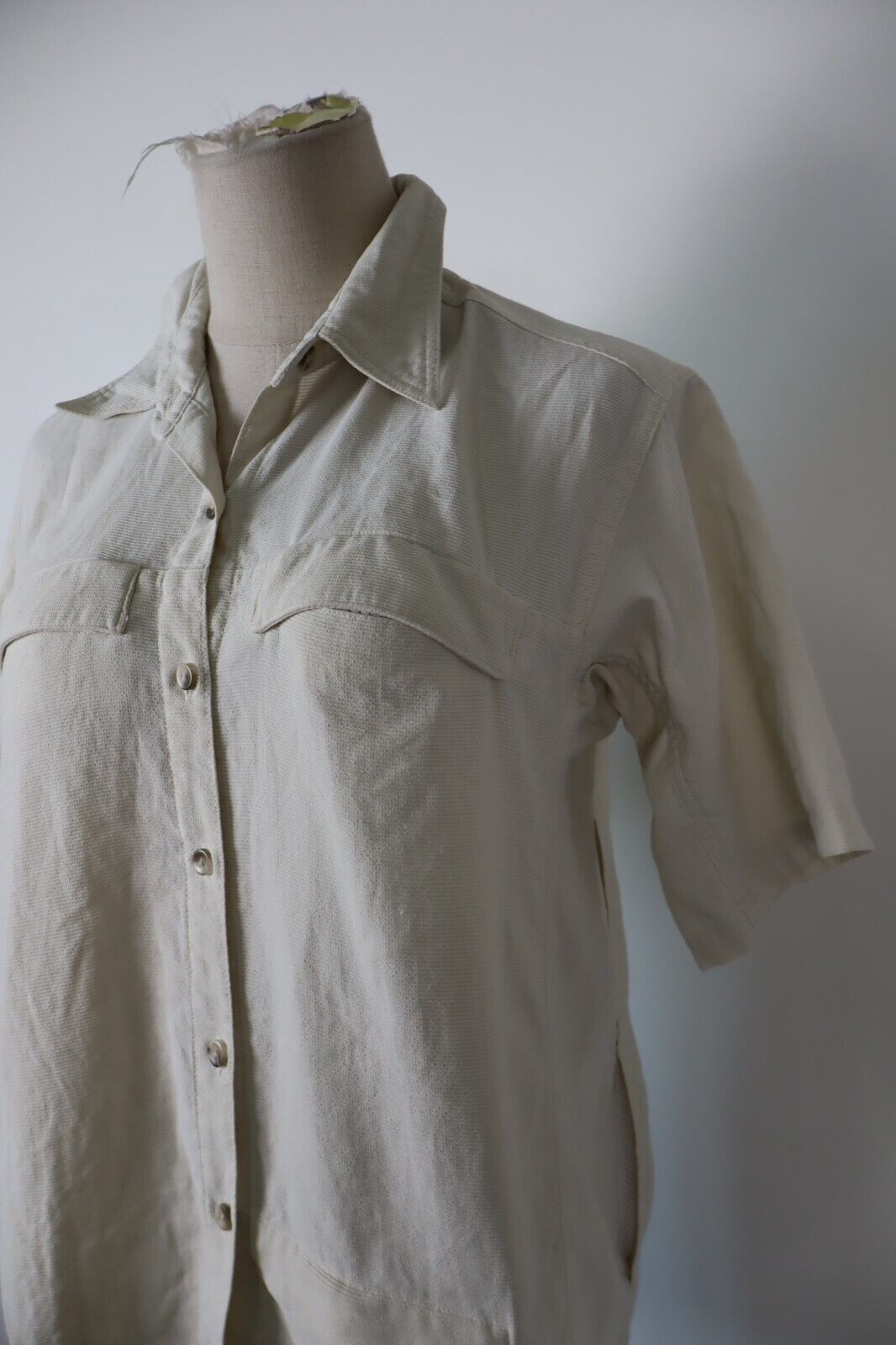 COLUMBIA CAMICIA DONNA TG. M WOMAN SHIRT CASUAL VINTAGE COTONE