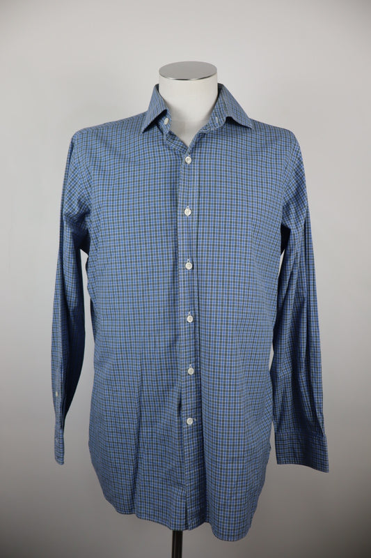 POLO RALPH LAUREN CAMICIA UOMO COTONE 16 34 MAN CASUAL VINTAGE COTTON SHIRT LOGO