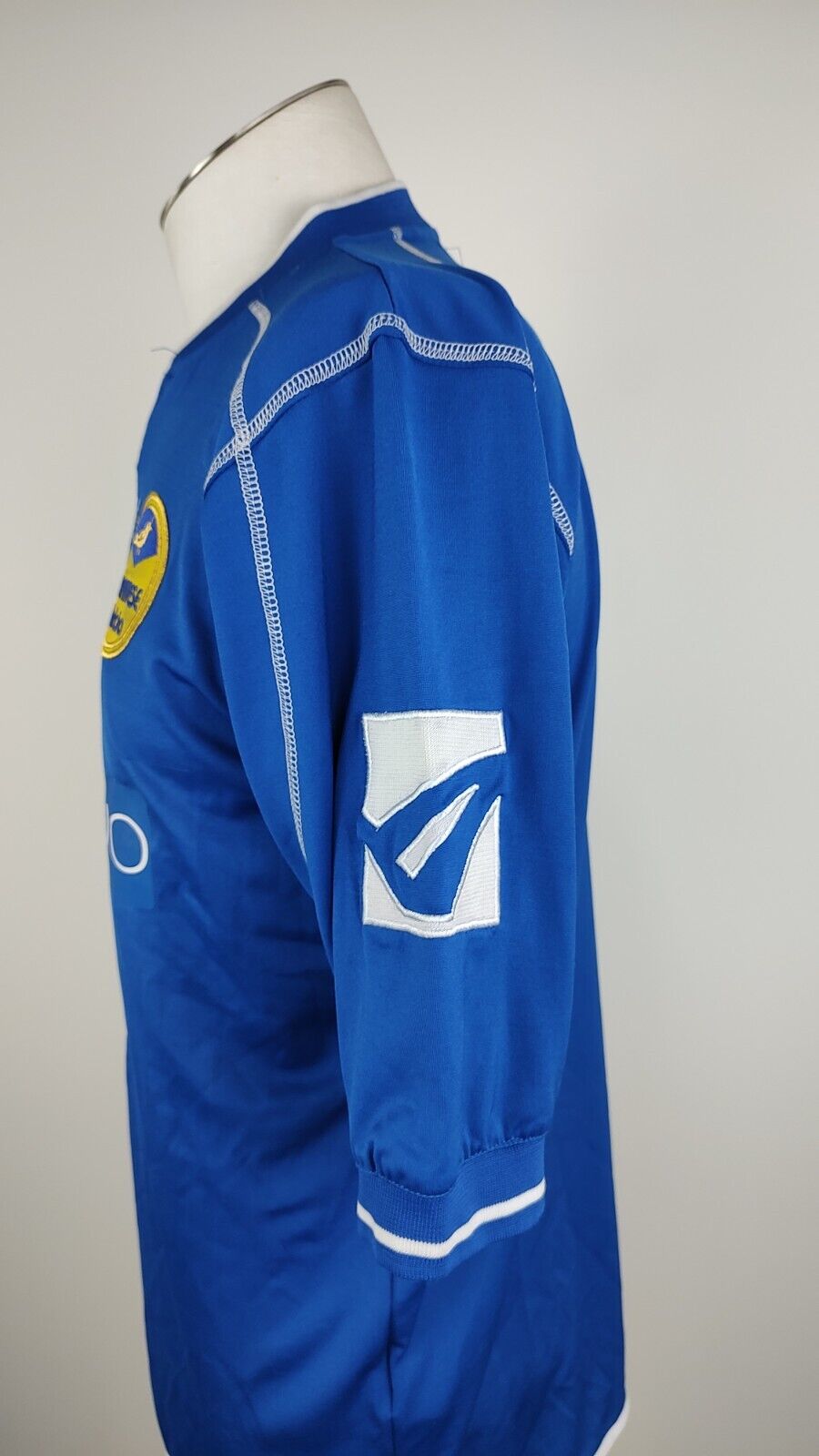 LEGEA SCAFATESE MAGLIA CALCIO UOMO Tg L SOCCER JERSEY VINTAGE