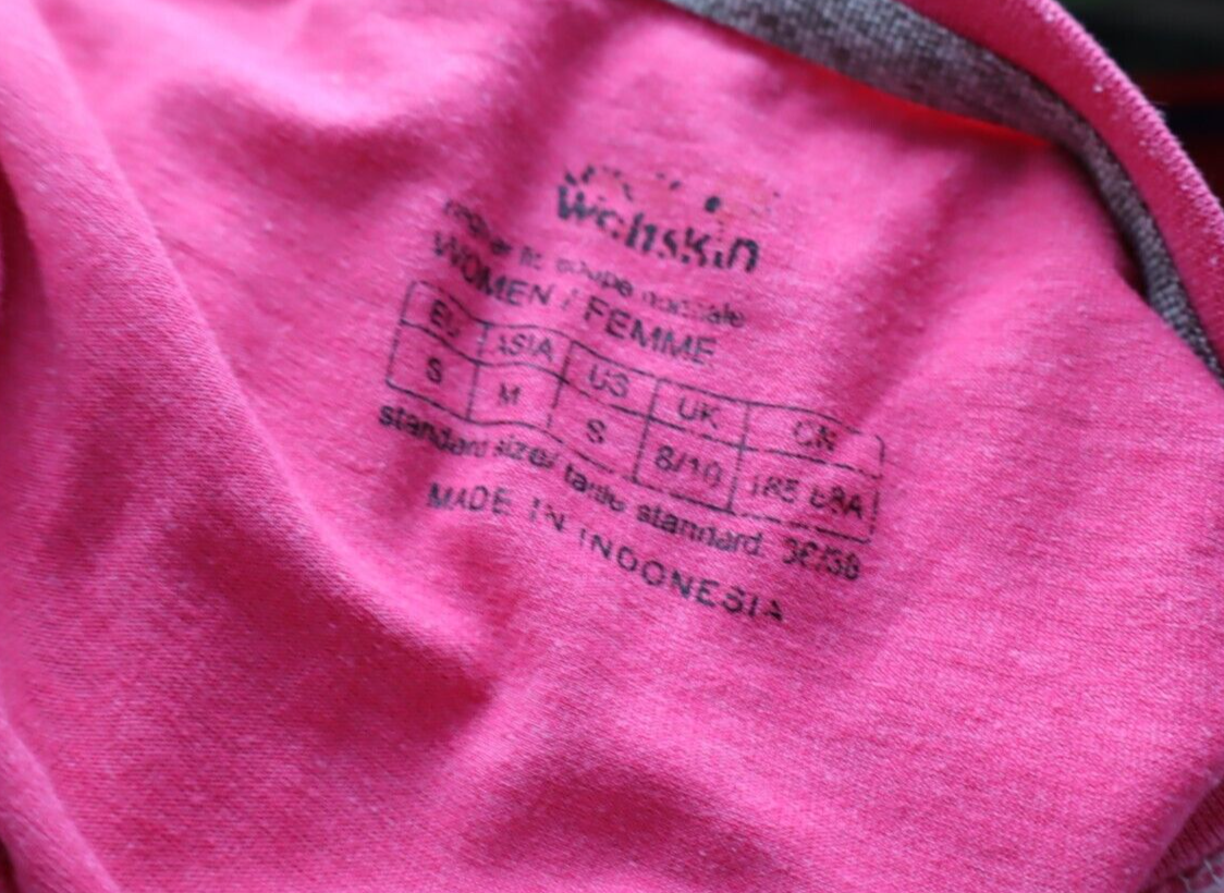 JACK WOLFSKIN MAGLIA DONNA TG. S WOMAN T-SHIRT CASUAL VINTAGE COTONE COTTON