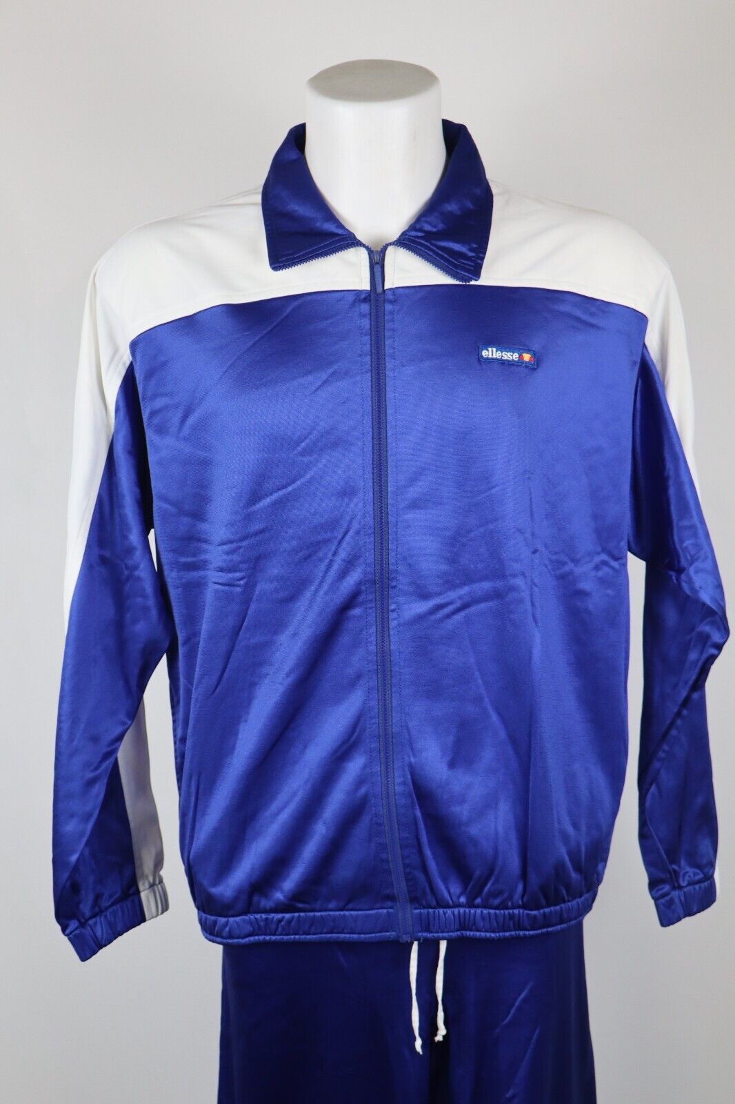 ELLESSE TUTA COMPLETA DUE PEZZI Tg. 4 TRACKSUIT JACKET PANTS UOMO