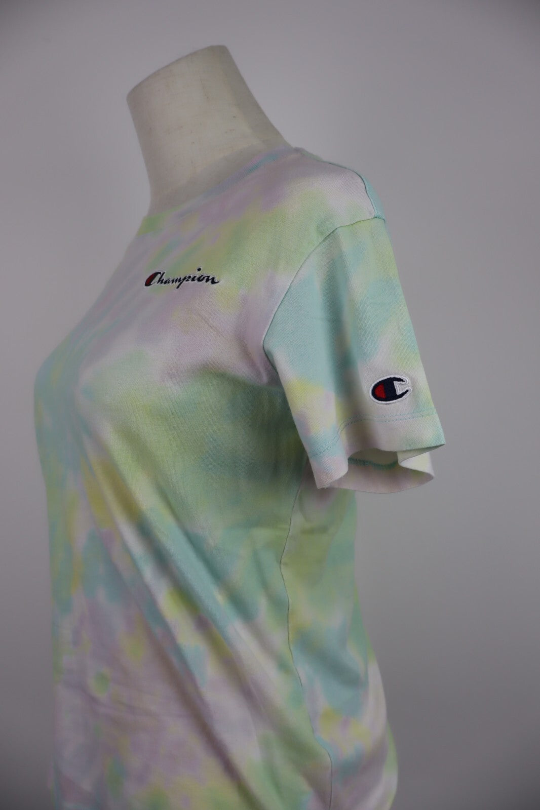 CHAMPION MAGLIA DONNA TG. M WOMAN CASUAL VINTAGE T-SHIRT COTONE