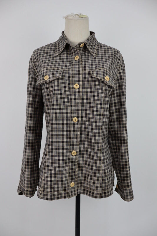 MARELLA CAMICIA DONNA TG. 44 WOMAN SHIRT CASUAL VINTAGE MADE IN ITALY