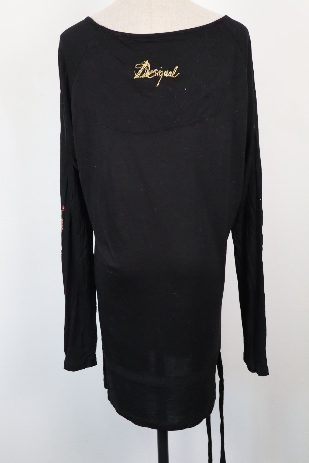 DESIGUAL  VESTITO ABITO DONNA TG. 2XL  MIDI WOMAN CASUAL VINTAGE DRESS