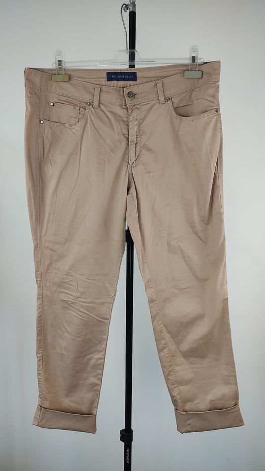TRUSSARDI JEANS PANTALONE CASUAL DONNA COTONE TG 28 WOMAN VINTAGE COTTON PANTS