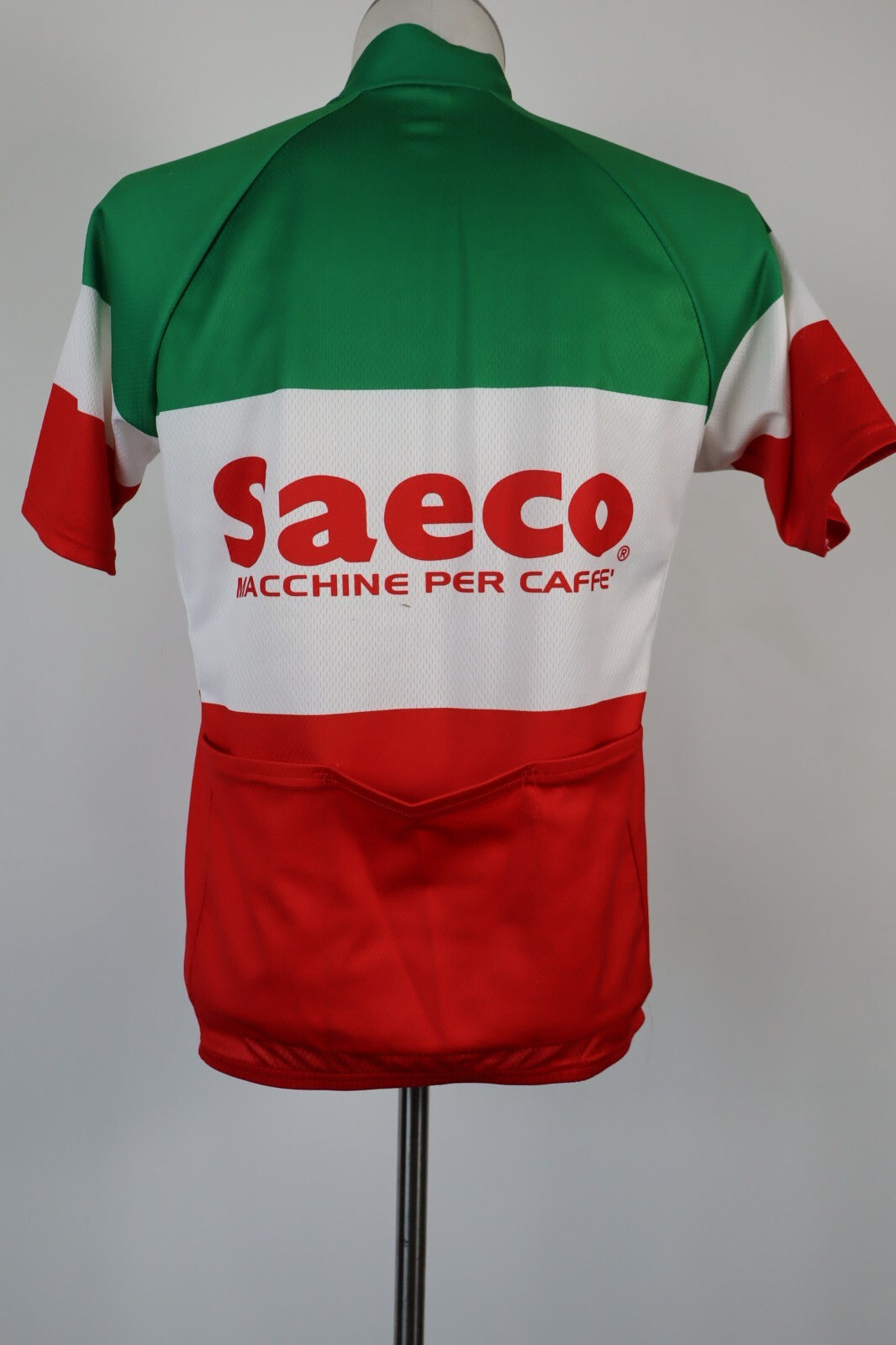 SAAL LINE ITALIA MAGLIA CICLISMO UOMO TG. 5 MAN SHIRT SPORT VINTAGE SAECO