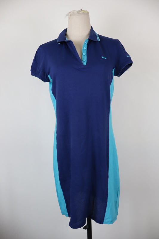 HARMONT & BLAINE VESTITO POLO DONNA 44 WOMAN CASUAL VINTAGE DRESS ABITO COTONE