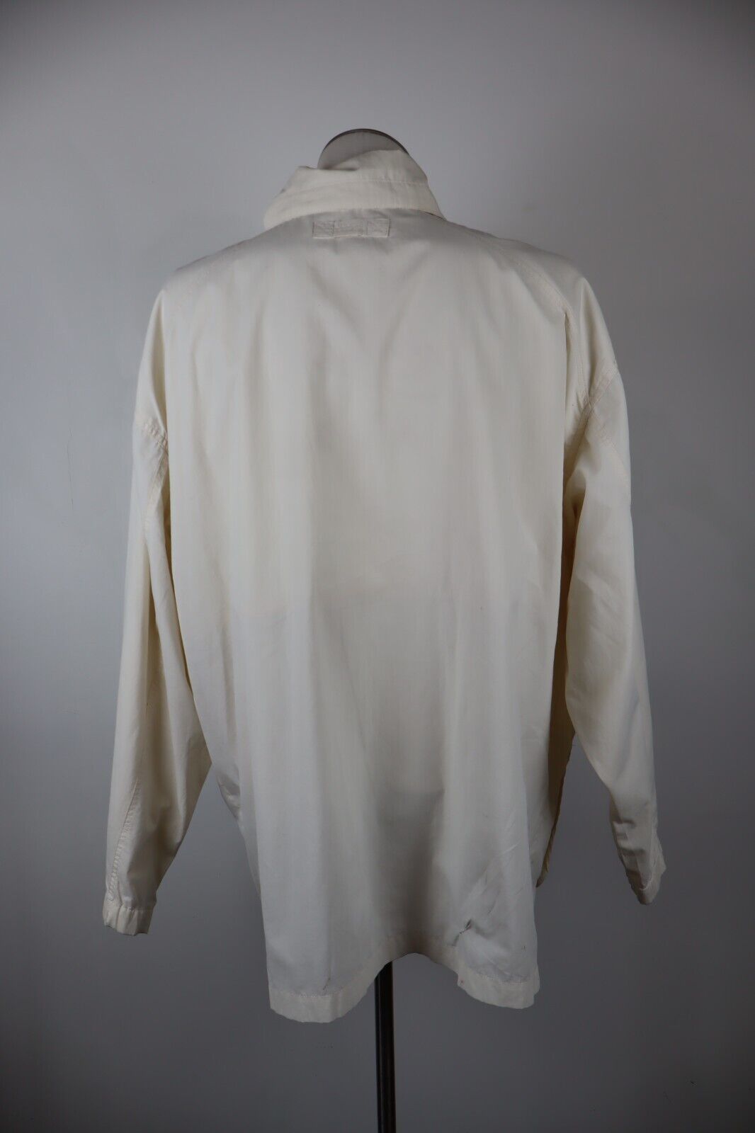 NIKE AIR GIUBBINO LEGGERO GIACCA UOMO Tg L MAN CASUAL VINTAGE JACKET COTONE