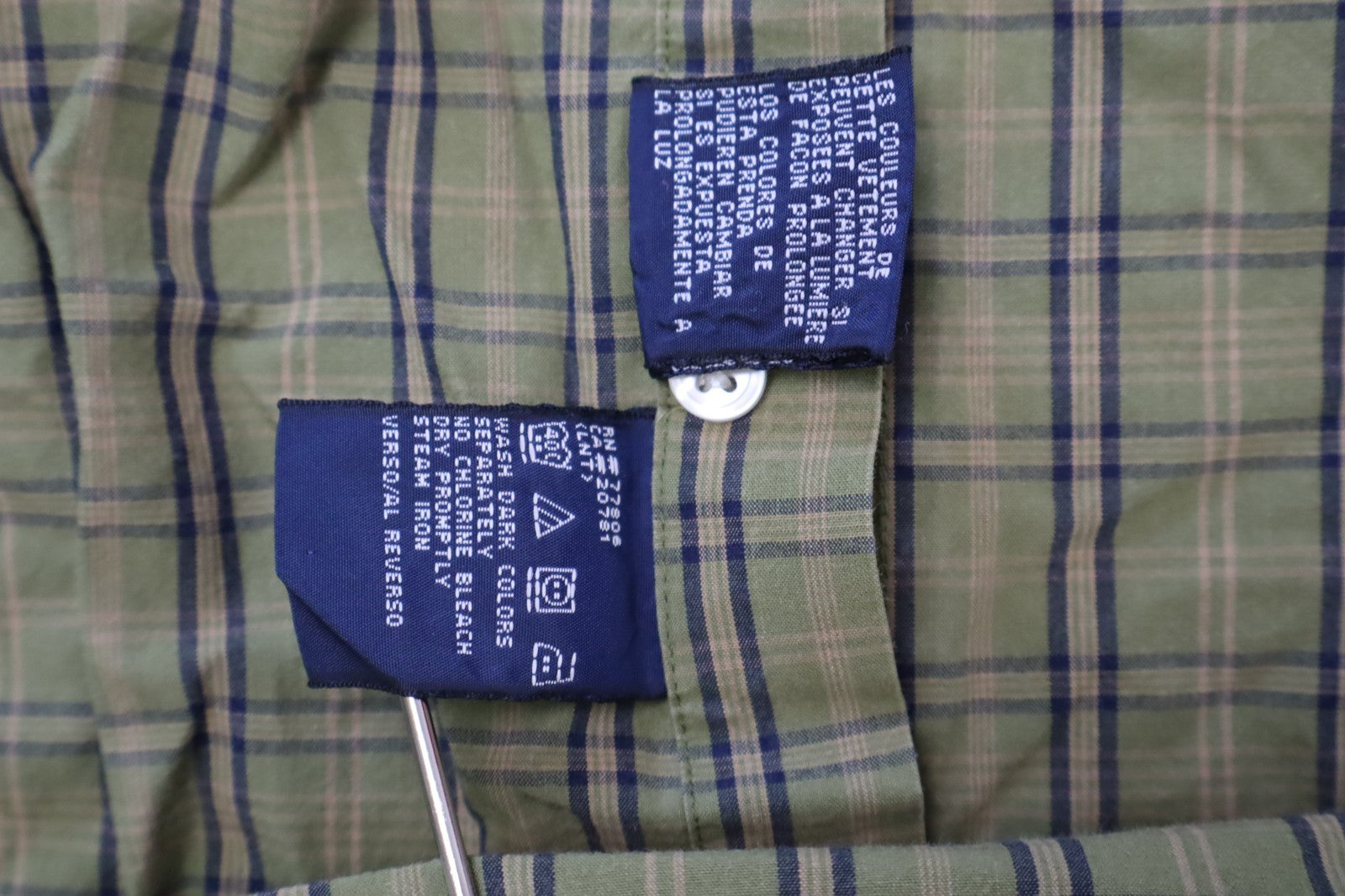 TOMMY HILFIGER CAMICIA UOMO TG. S  MAN CASUAL SHIRT VINTAGE SHIRT COTONE