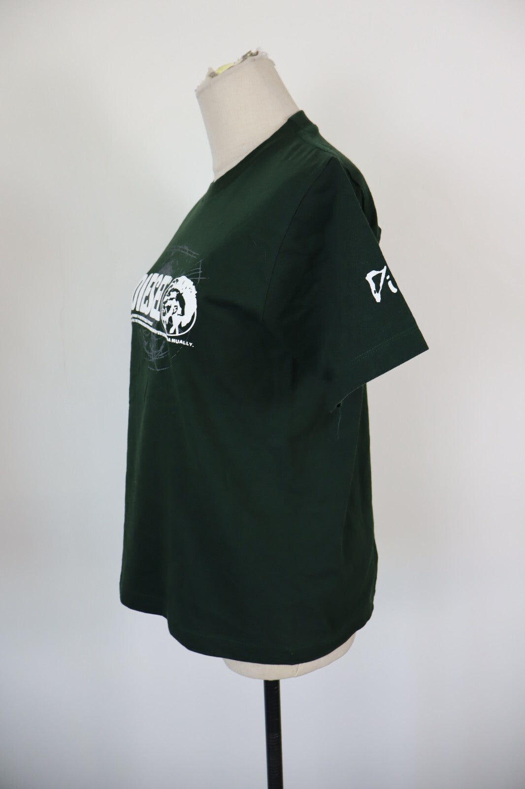 DIESEL MAGLIA DONNA TG. M WOMAN CASUAL VINTAGE T- SHIRT TOP COTONE