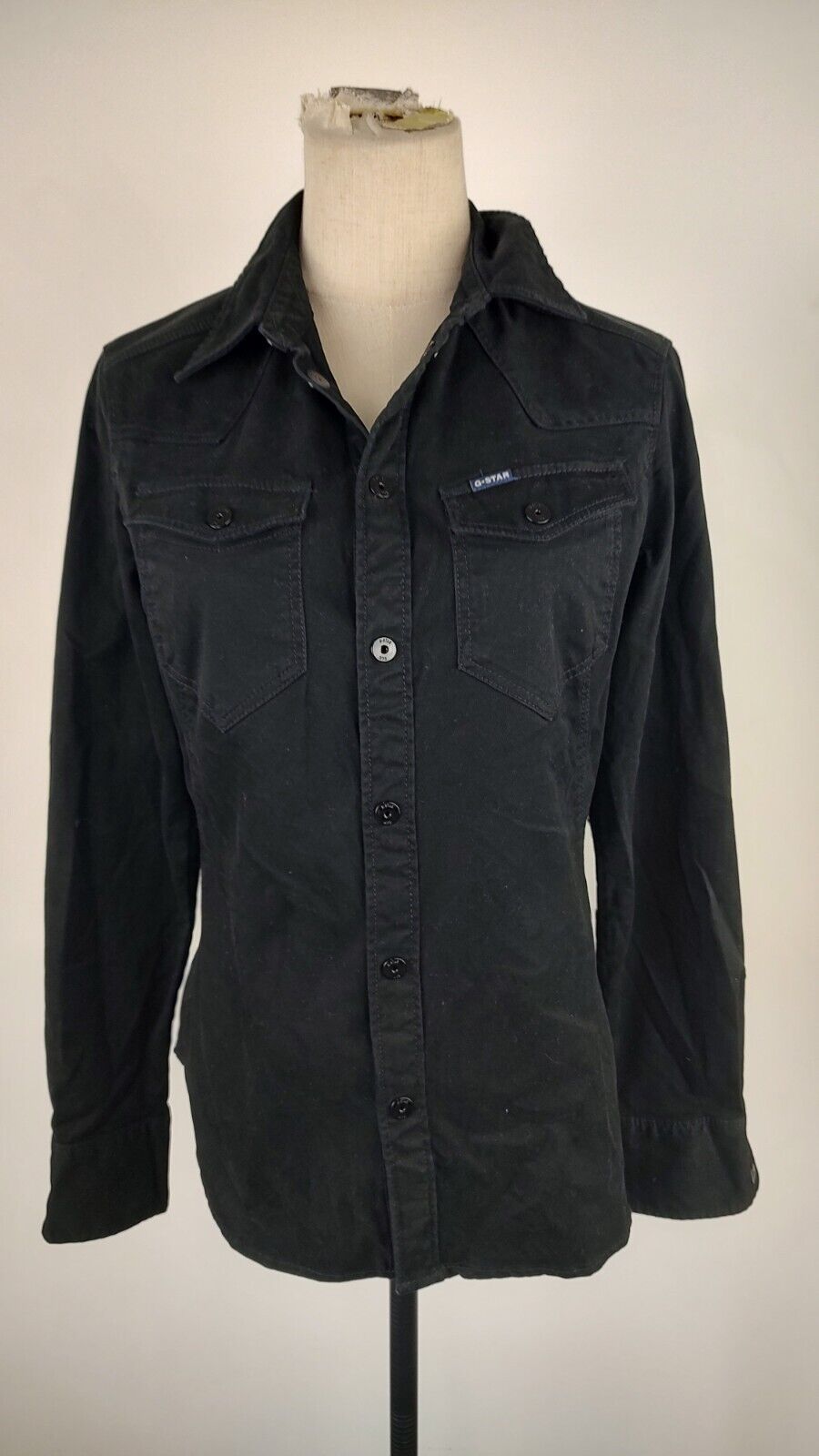 G-STAR CAMICIA SHIRT UOMO Tg S MAN VINTAGE CASUAL COTONE