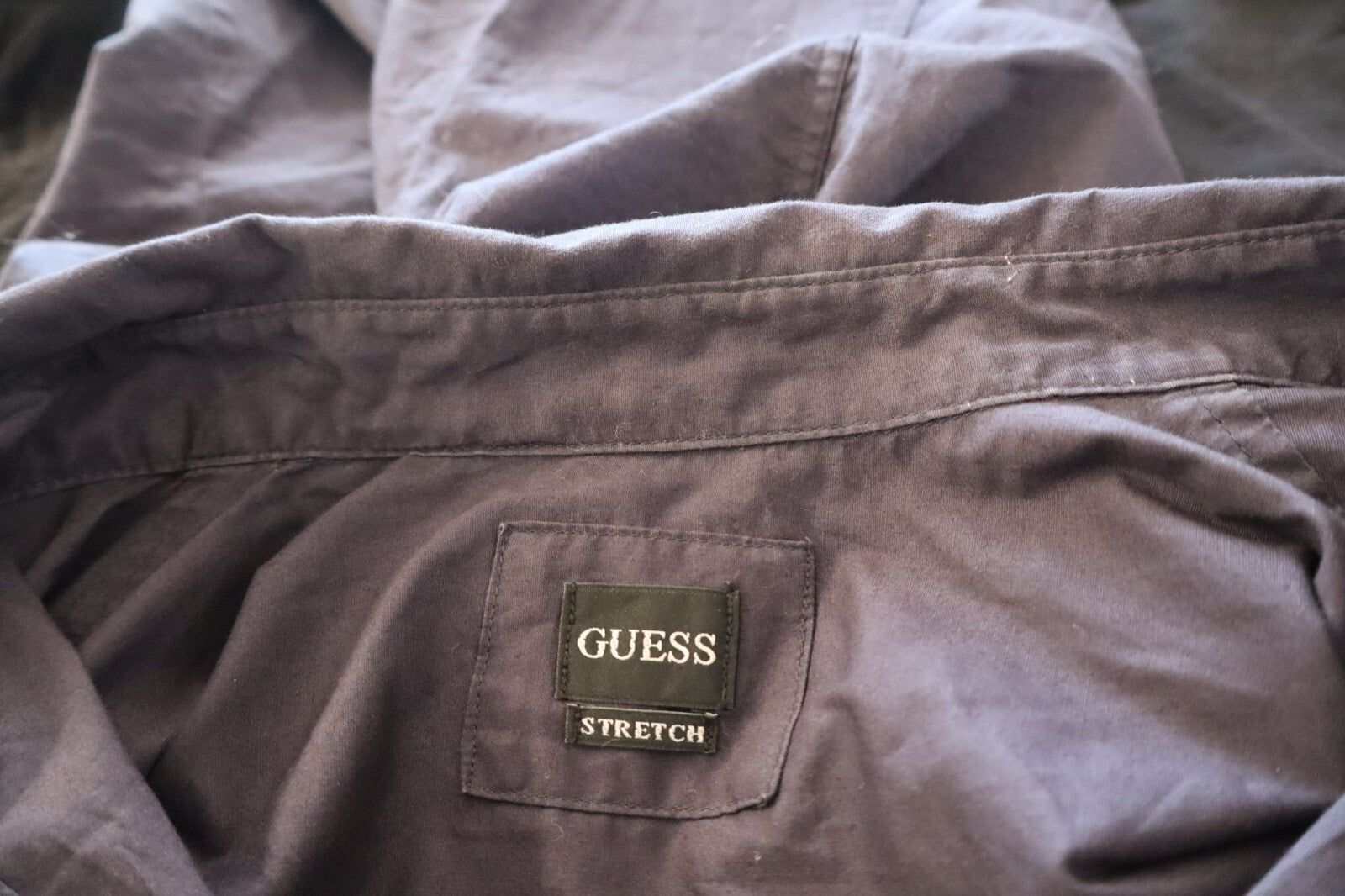 GUESS CAMICIA UOMO TG. S  MAN CASUAL VINTAGE SHIRT MAN COTONE