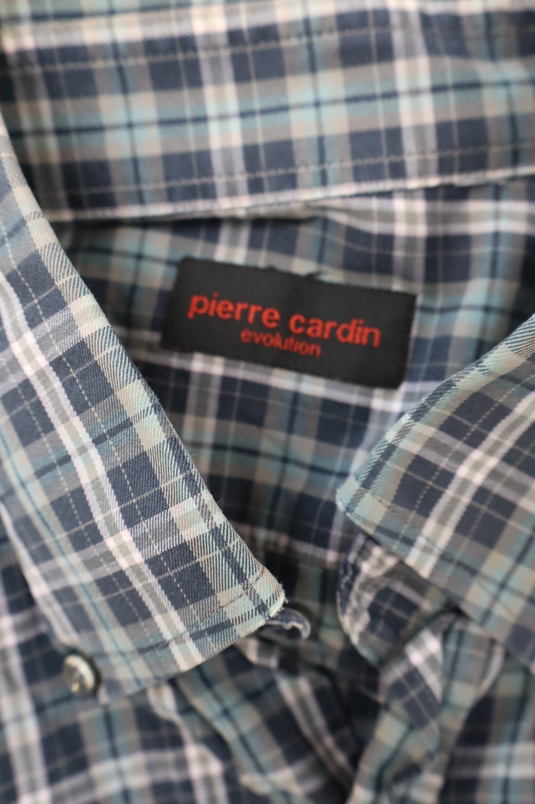 PIERRE CARDIN EVOLUTION CAMICIA UOMO TG M MAN CASUAL VINTAGE SHIRT COTONE COTTON