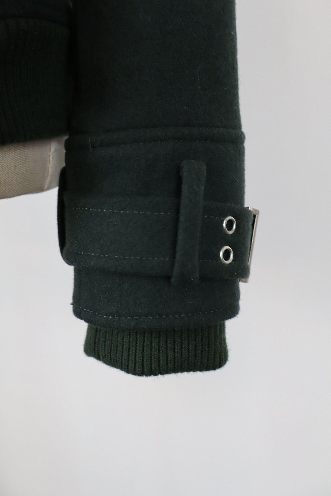 ZU ELEMENTS GIUBBINO LANA GIACCA DONNA TG 44 WOMAN CASUAL JACKET VINTAGE ITALY