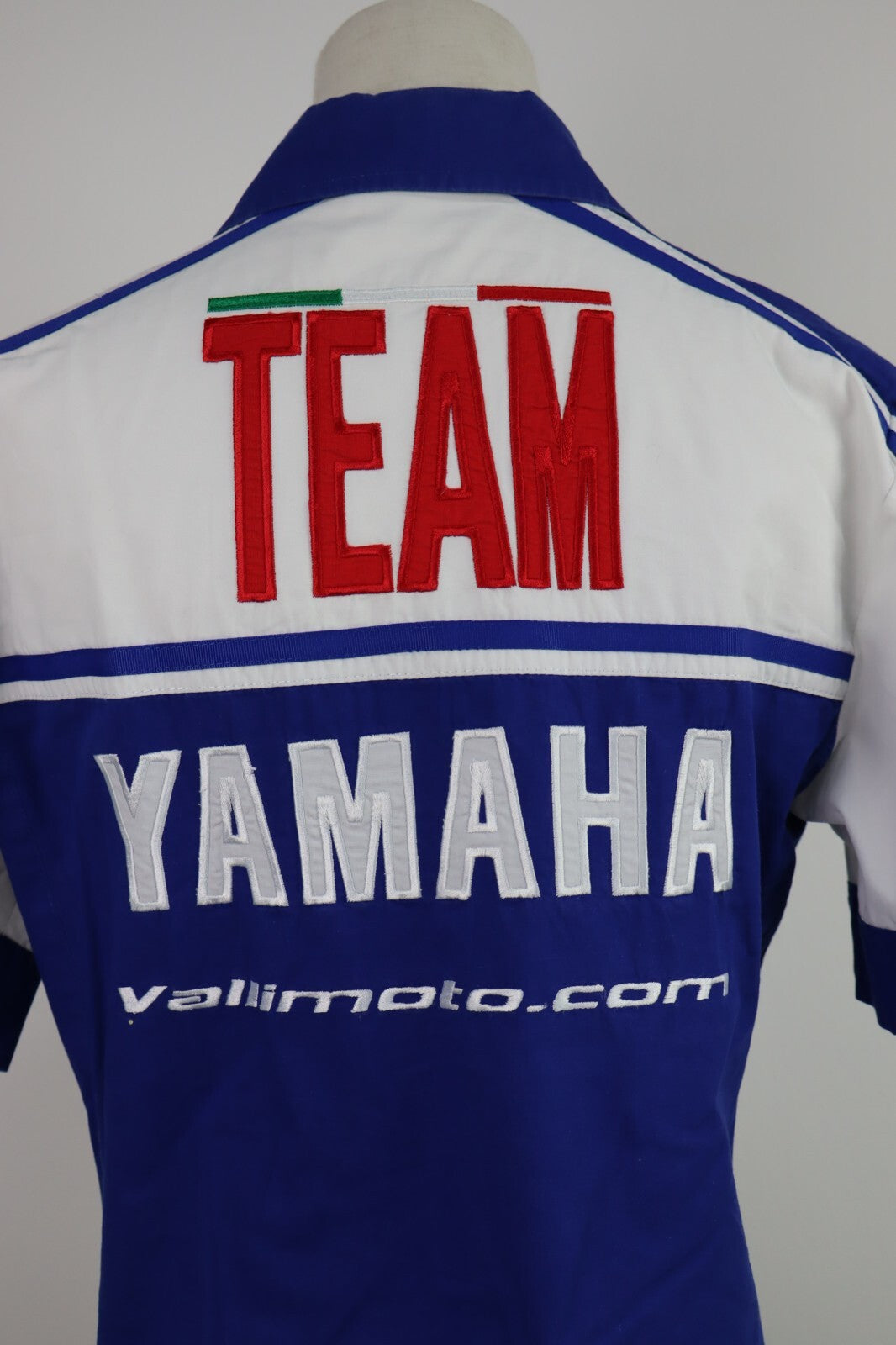 YAMAHA RACING CAMICIA COTONE DONNA TG. XL WOMAN SHIRT CASUAL VINTAGE COTTON