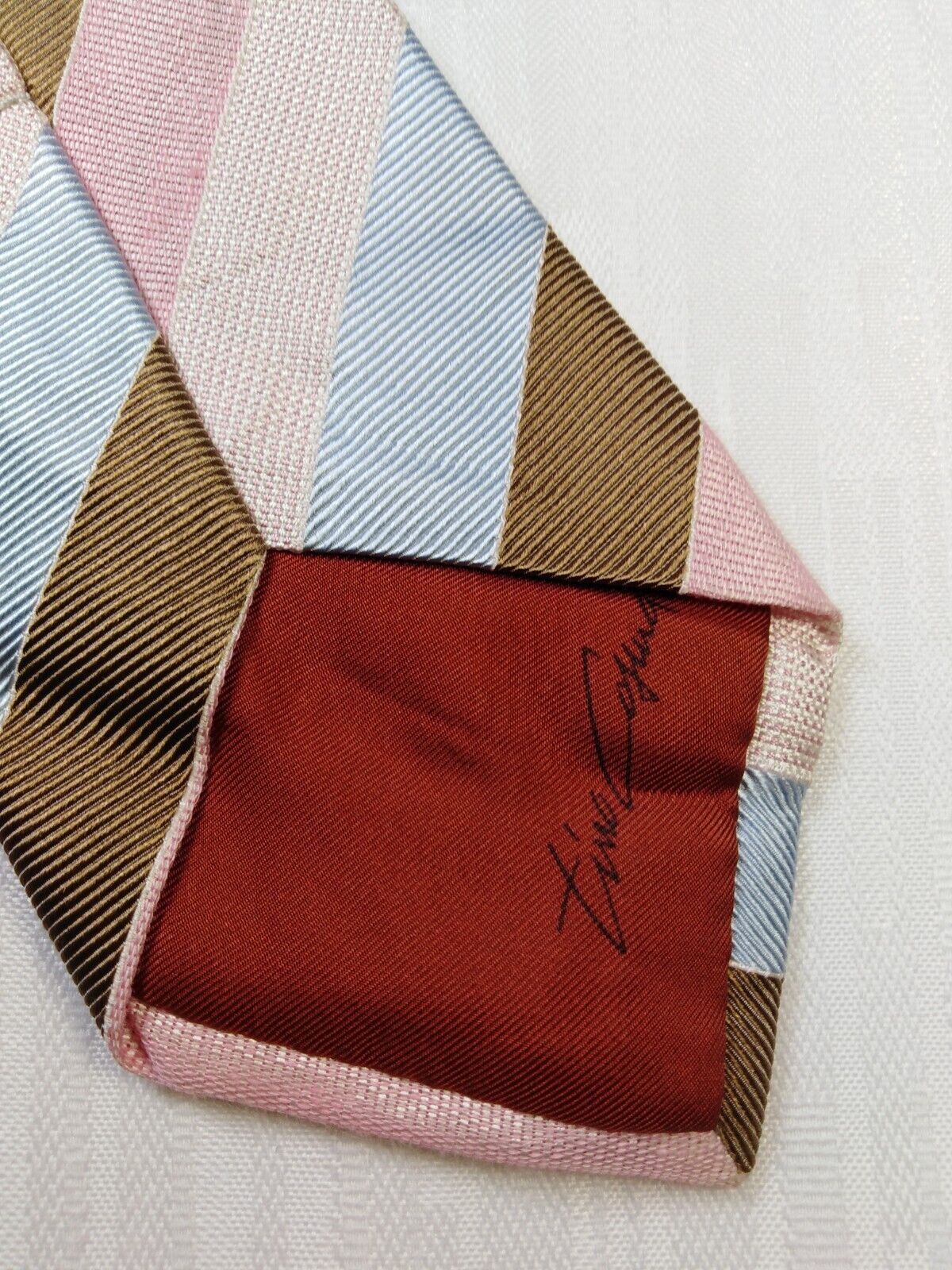 TINO COSMA 100%  SILK TIE SETA CRAVATTA NECKTIE MADE IN ITALY