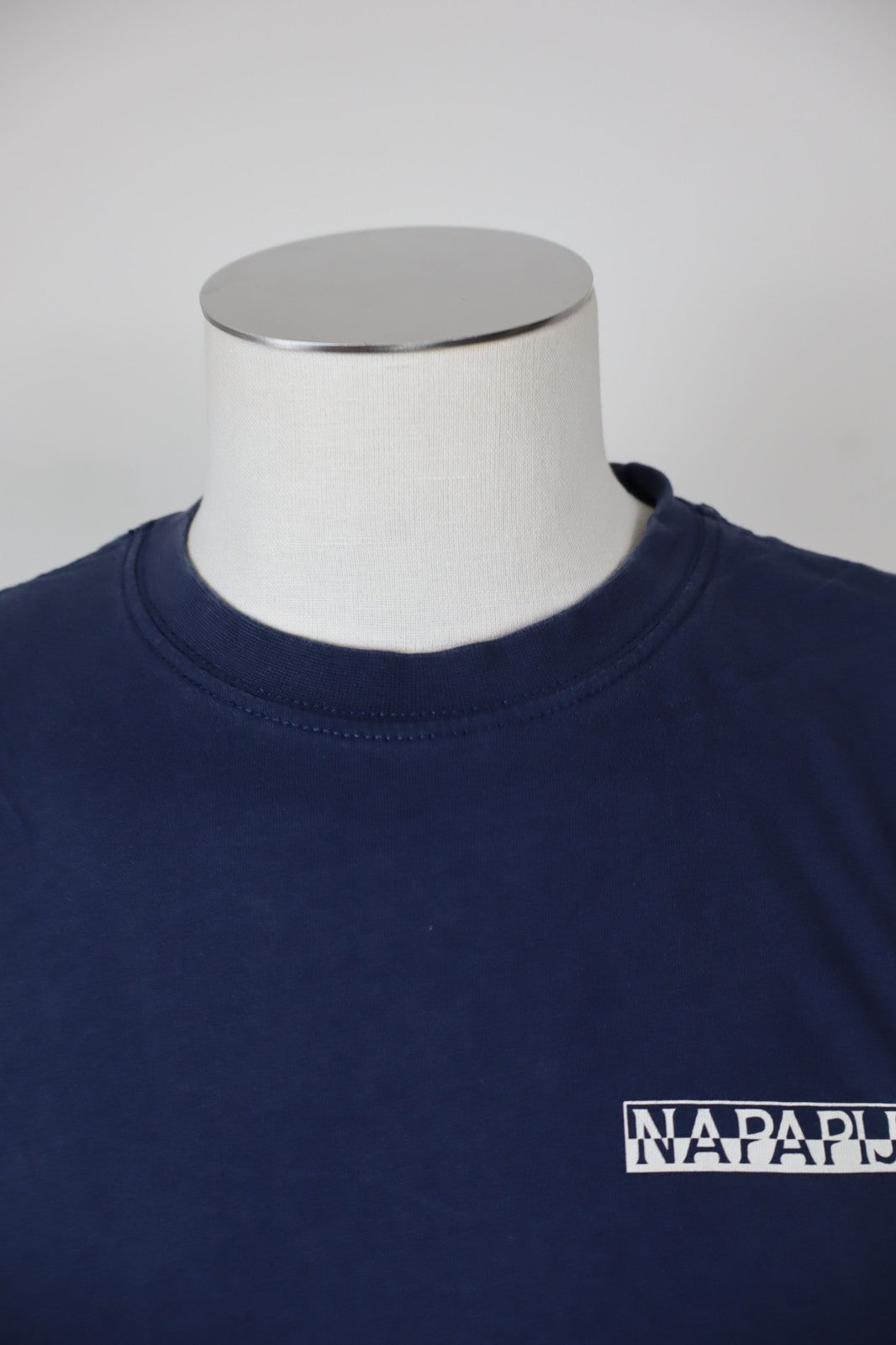 NAPAPIJRI MAGLIA UOMO TG. L MAN T-SHIRT VINTAGE CASUAL COTONE COTTON LOGO