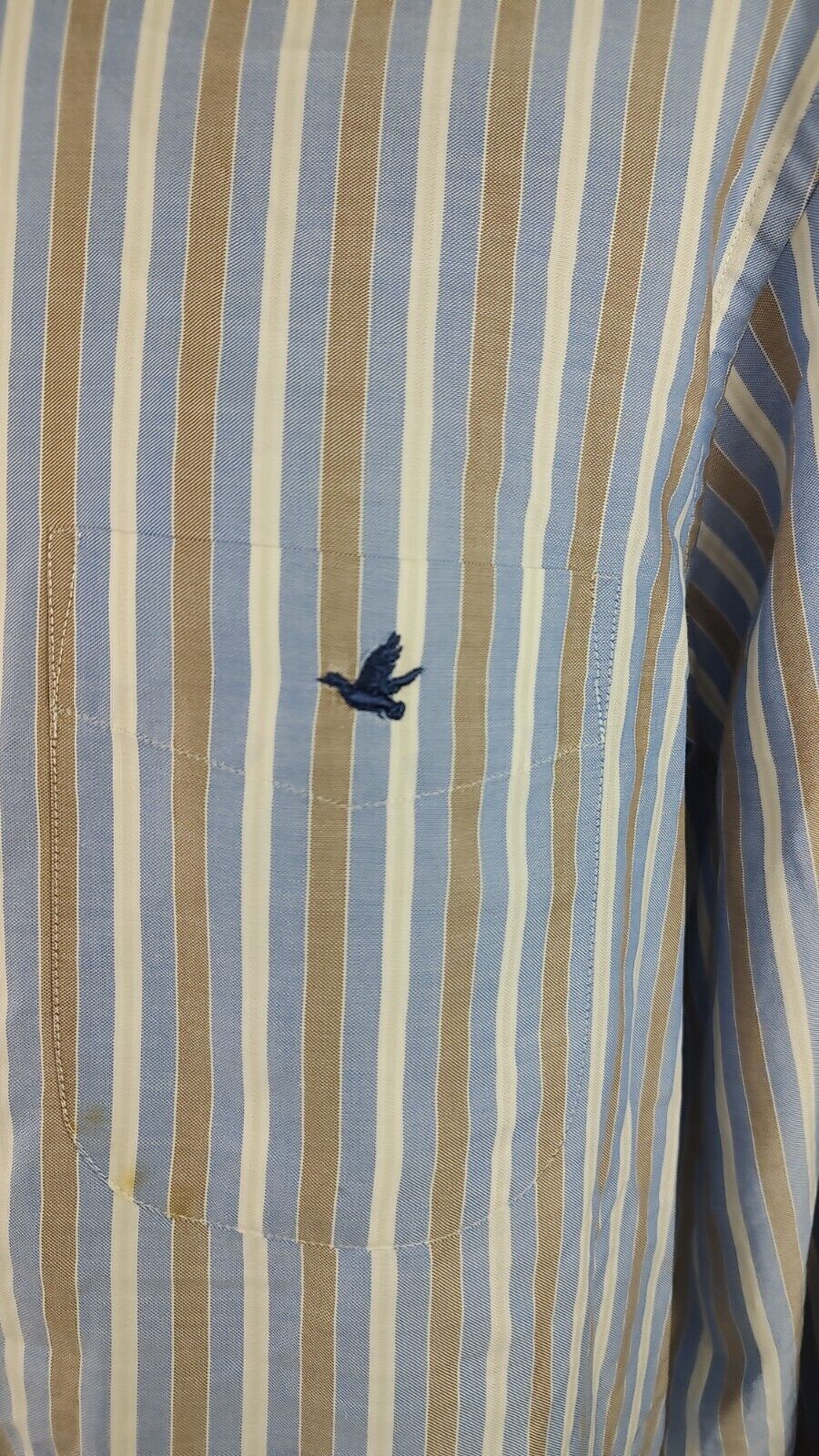 BROOKSFIELD CAMICIA UOMO COTONE TG. 44  MAN CASUAL VINTAGE SHIRT ITALY