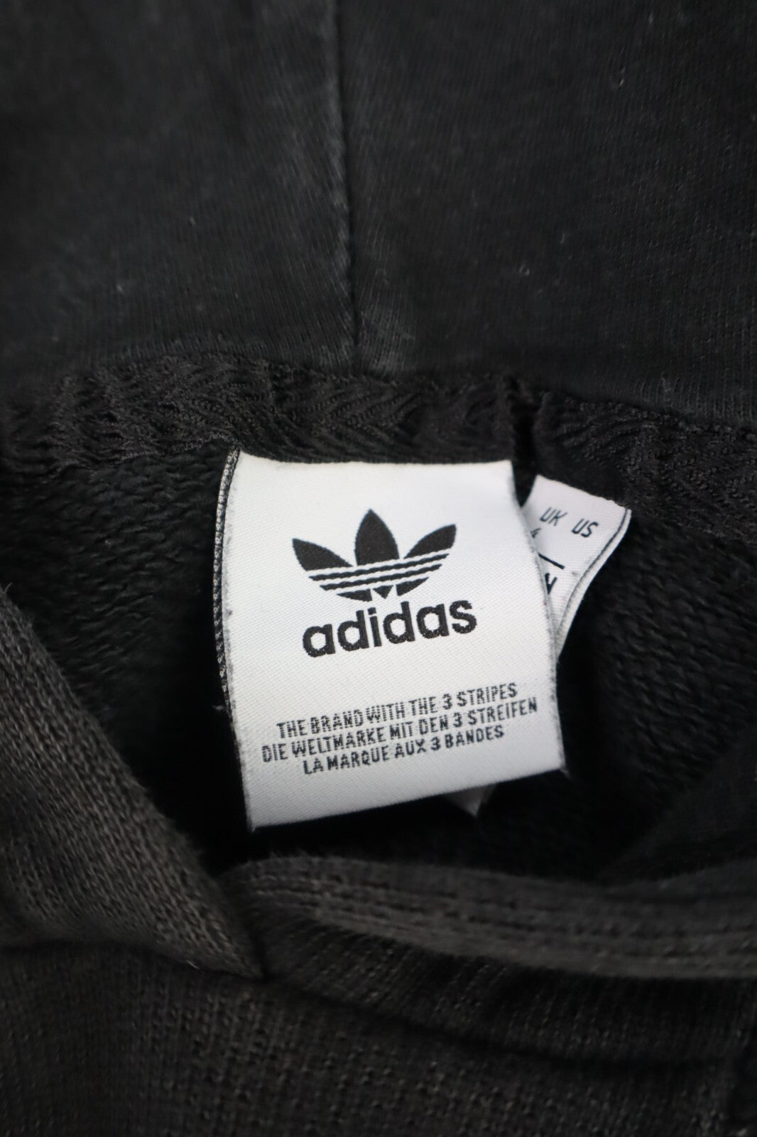 ADIDAS FELPA CAPPUCCIO DONNA Tg S WOMEN CASUAL VINTAGE SPORT SWEATSHIRT