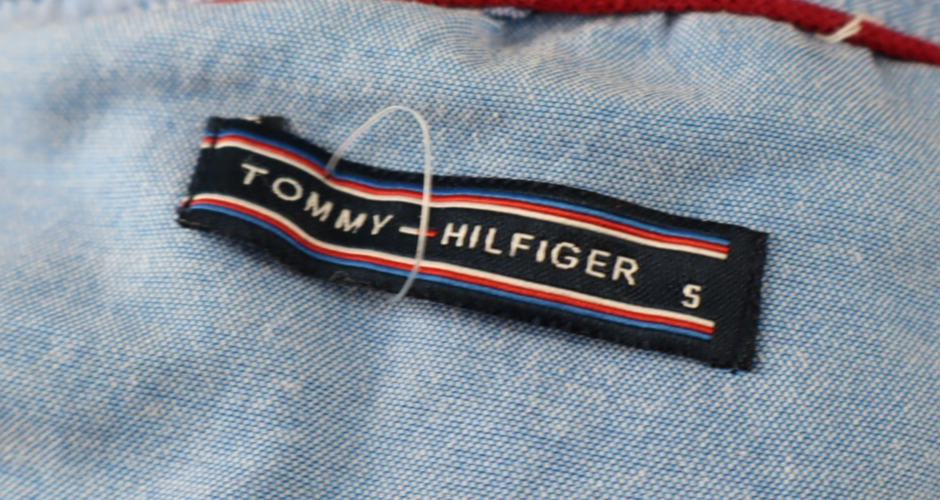 TOMMY HILFIGER  POLO UOMO MAN COTONE TG. S SHIRT CASUAL VINTAGE COTONE