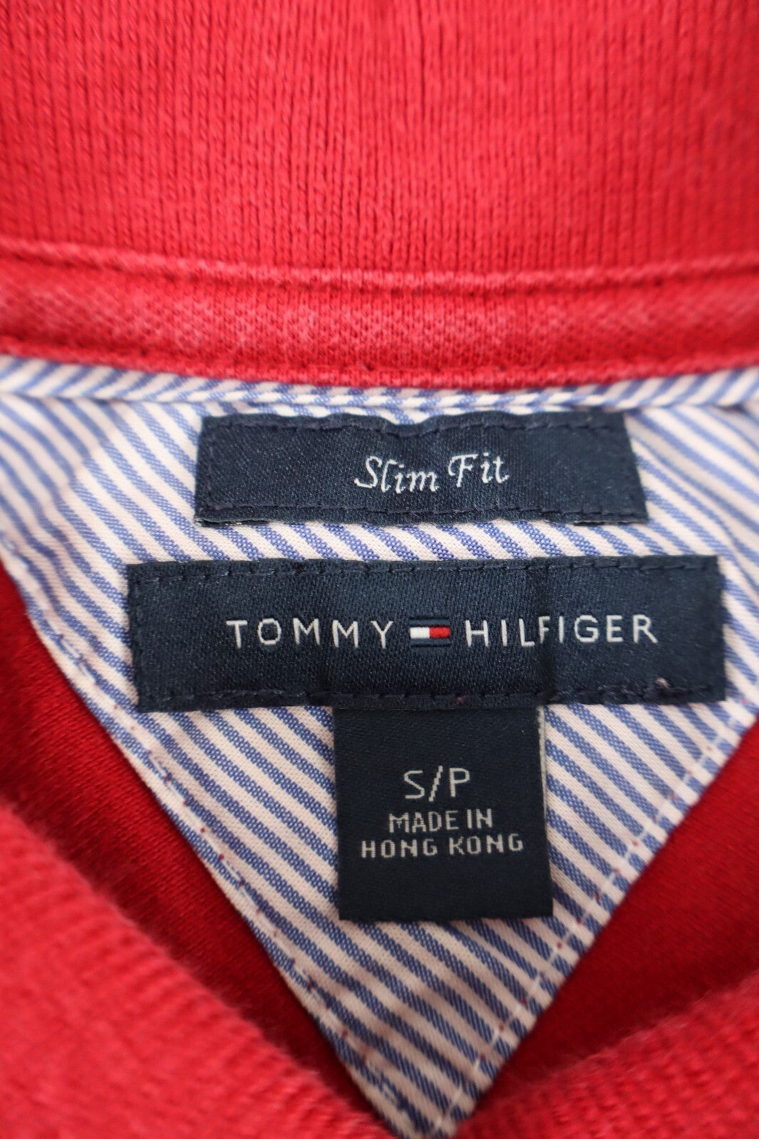TOMMY HILFIGER POLO MAGLIA DONNA COTONE TG. S WOMAN SHIRT CASUAL VINTAGE